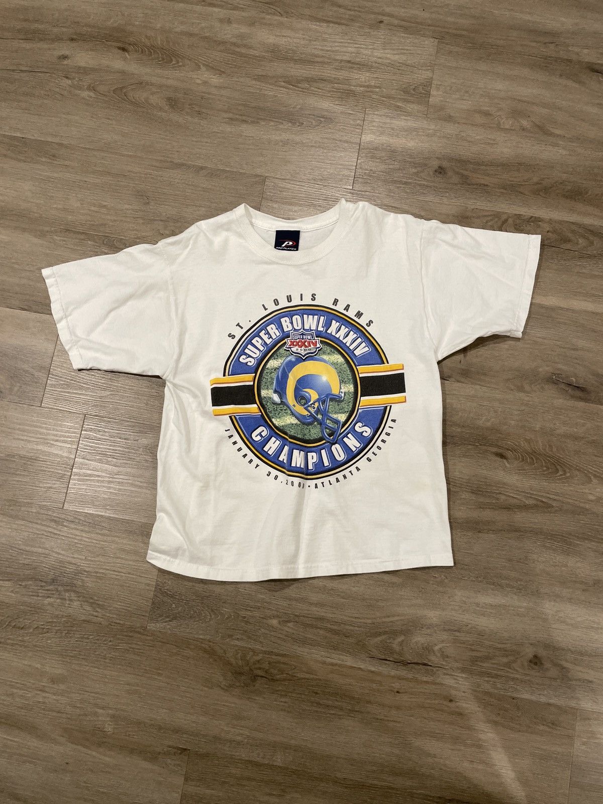 Pro Player × Vintage Y2K Vintage Super Bowl Tee Size US S / EU 44-46 / 1 - 1 Thumbnail