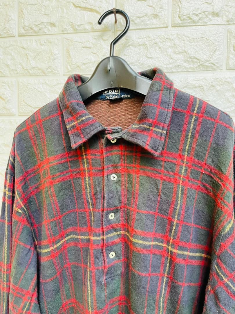 Polo Ralph Lauren Vintage Polo Ralph Lauren Multicolour Long Sleeve Size US XL / EU 56 / 4 - 7 Thumbnail