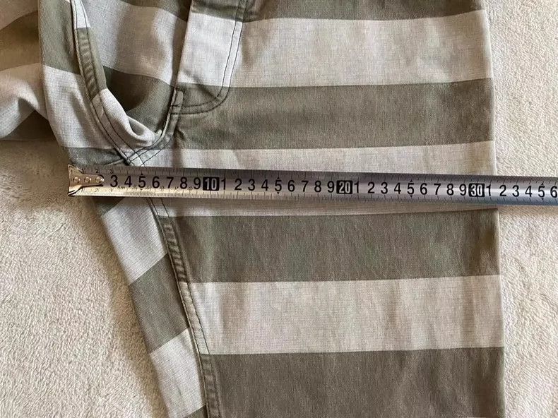 Helmut Lang HELMUT LANG Striped prisoner jeans Size US 32 / EU 48 - 5 Thumbnail
