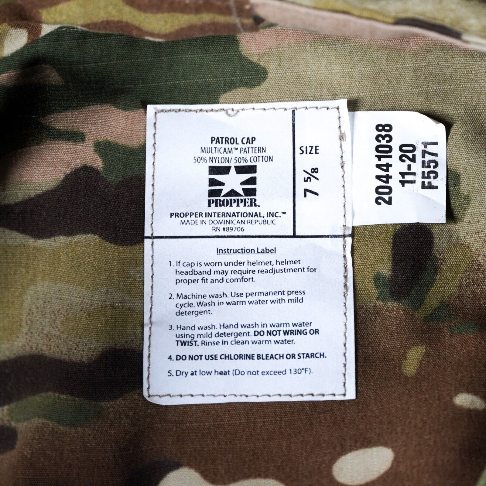 Other Army Marines Military Camoflauge Camo Fitted Hat Cap Green Size ONE SIZE - 8 Thumbnail