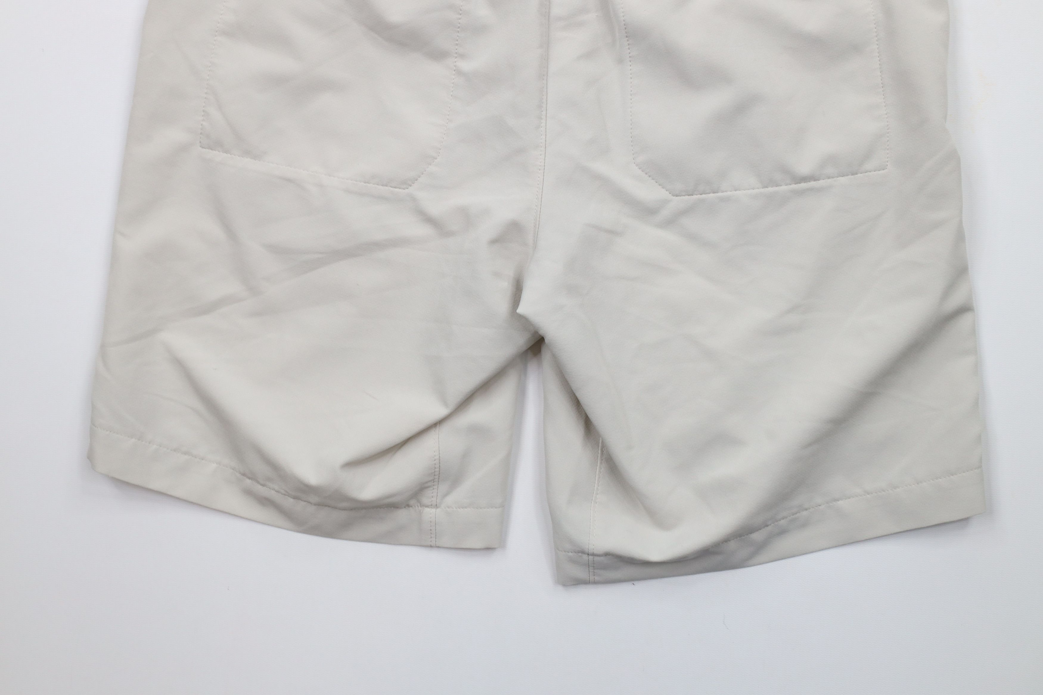 Nike × Vintage Nike Front Hybrid Stretch Tech Golfing Golf Chino Shorts Tan Size US 32 / EU 48 - 13 Thumbnail