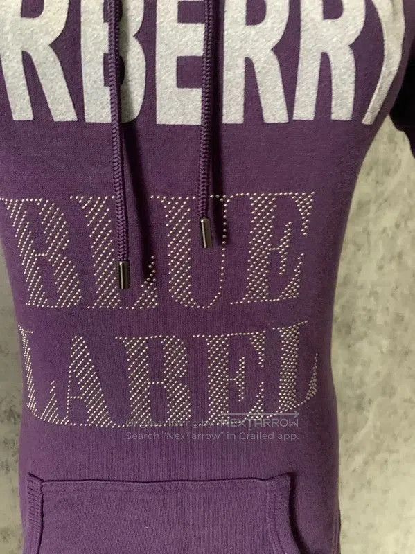 Burberry Burberry Blue Label Purple Cotton Dress. Size M / US 6-8 / IT 42-44 - 2 Thumbnail