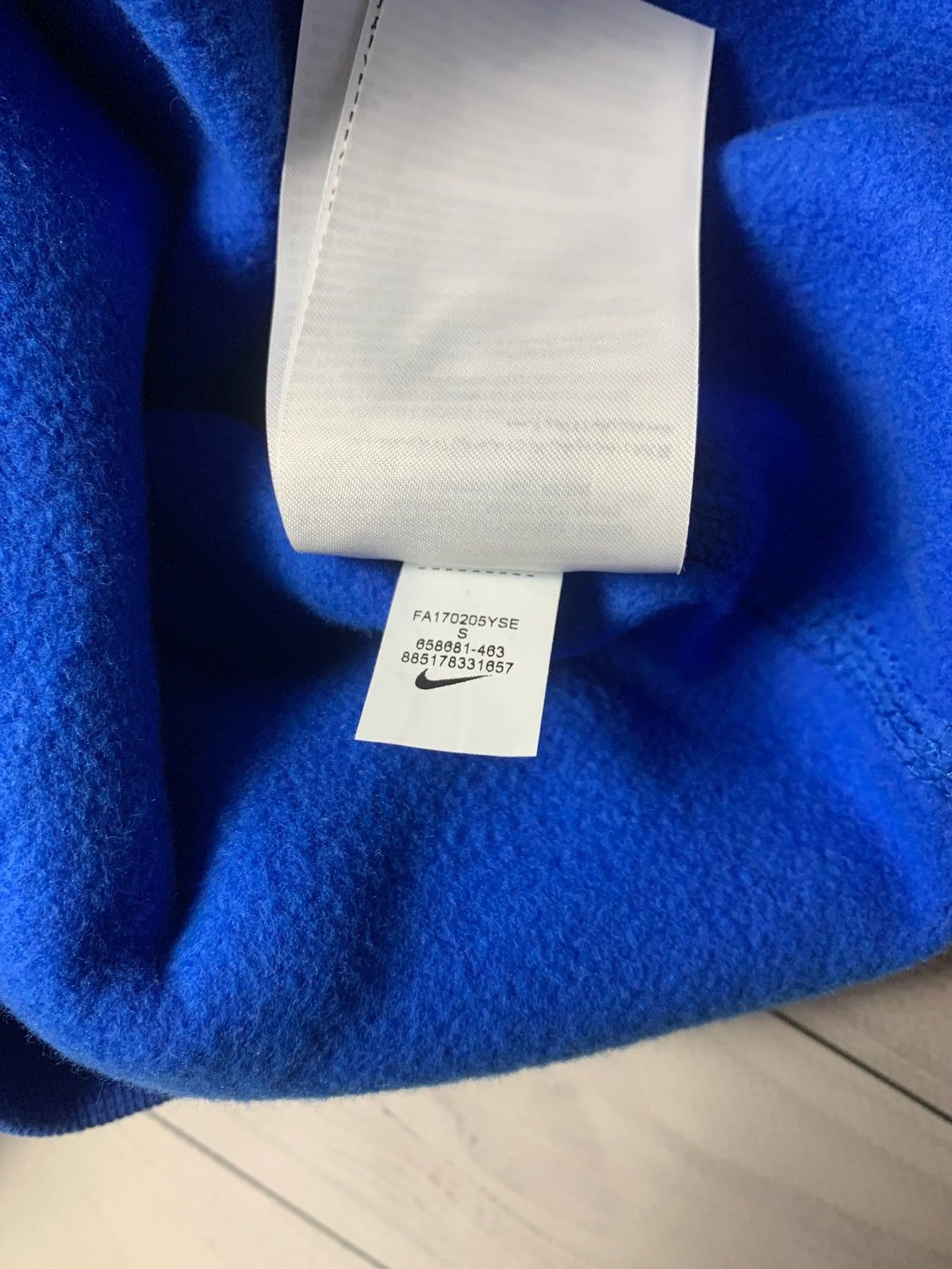 Chelsea Soccer × Nike Vintage Nike Chelsea soccer sweatshirt logo blue Size US S / EU 44-46 / 1 - 8 Thumbnail