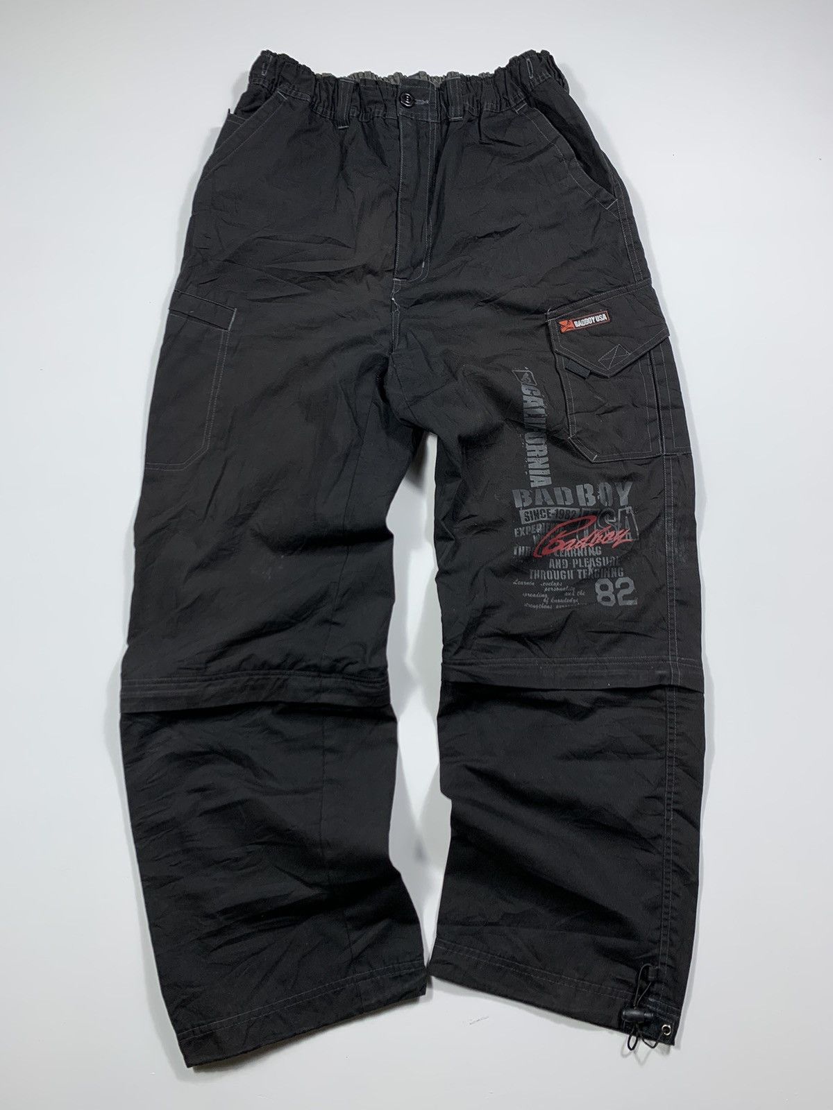 JNCO × Japanese Brand Y2k Bad boy Cargo Pants Size US 31 - 2 Thumbnail