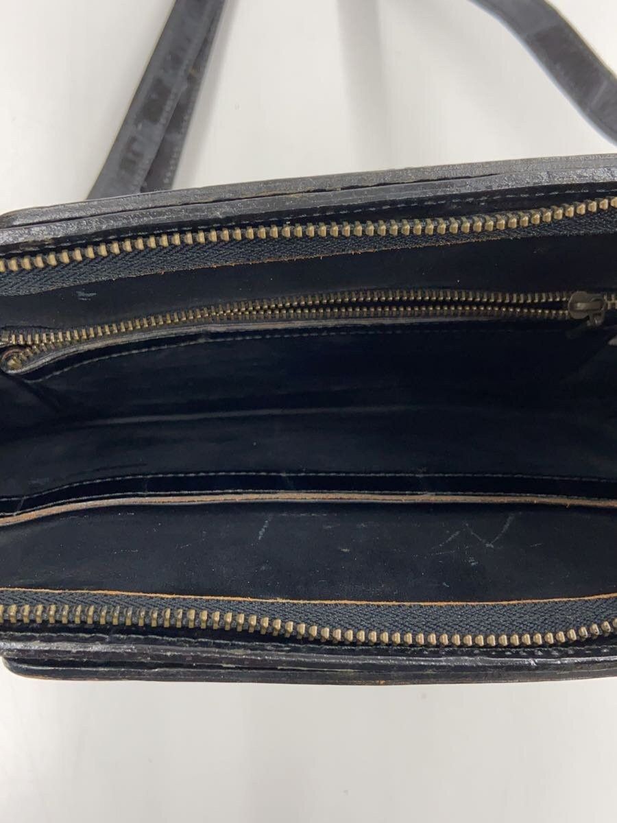 Jean Paul Gaultier Crocodile Embossed Leather Shoulder Bag Size ONE SIZE - 6 Thumbnail