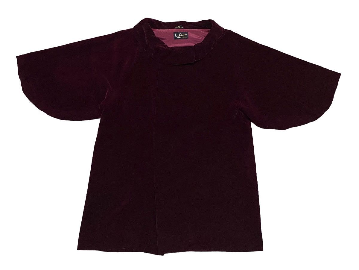 Rare True Vintage Scheibler Batwing Opera Velvet Coat 1930s