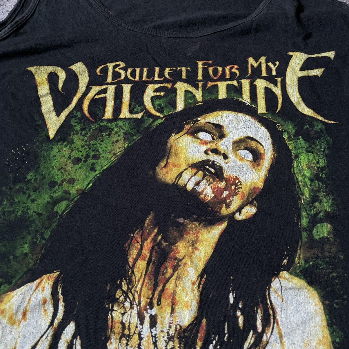 Vintage Vintage Y2K Bullet for My Valentine Band Tee Graphic Dark M Size US M / EU 48-50 / 2 - 4 Thumbnail