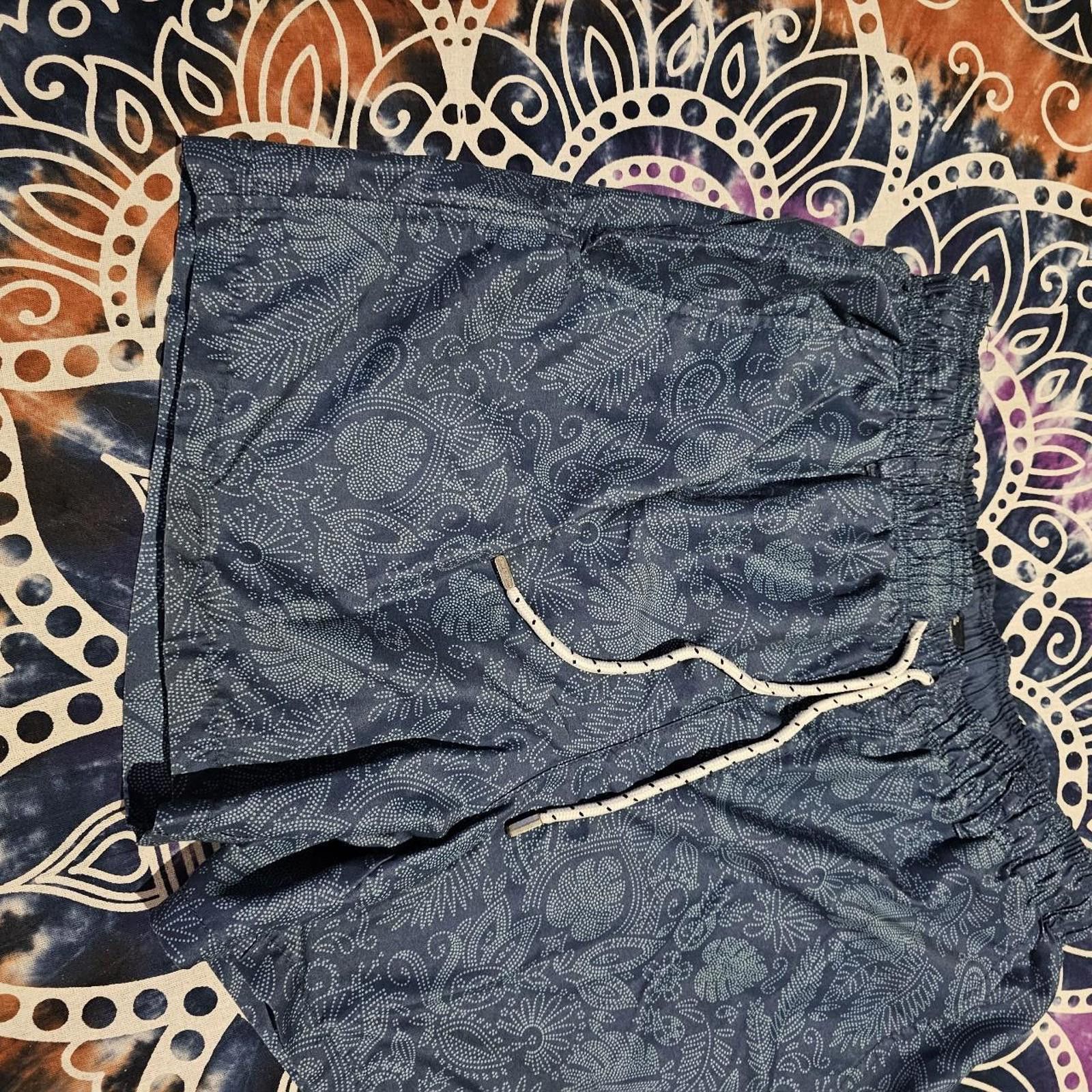 Designer Men's Blue Southern Marsh Swim Trunks Size US 32 / EU 48 - 2 Thumbnail