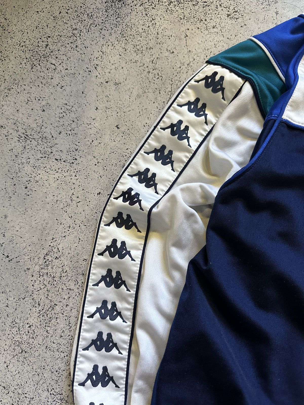 Kappa × Vintage Vintage 90s Kappa Track Jacket Lampas Y2K USA Size US S / EU 44-46 / 1 - 3 Thumbnail