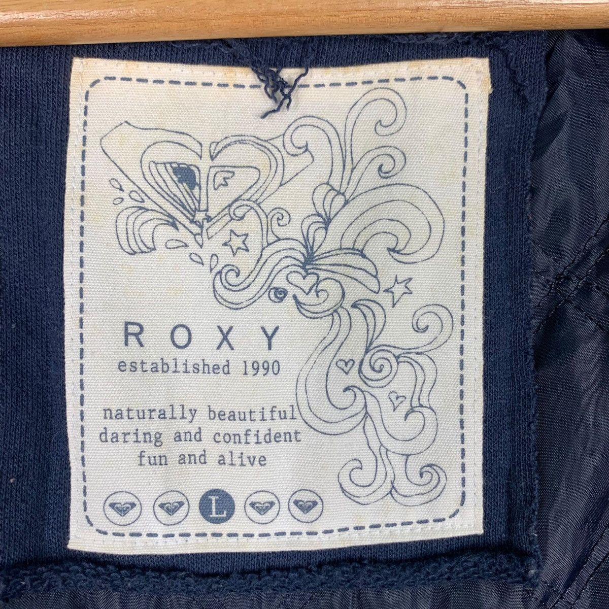 Japanese Brand California ROXY Surf Team Big Logo Varsity #0906-C40 Size US L / EU 52-54 / 3 - 18 Thumbnail