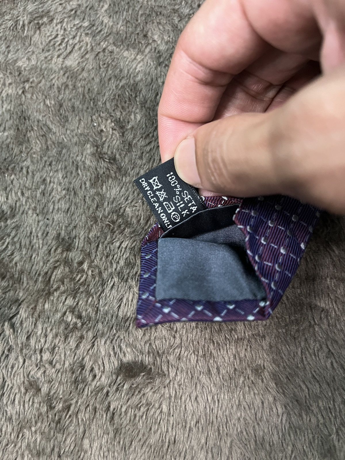 Giorgio Armani × Vintage Giorgio Armani Made in Italy Silk Necktie Size ONE SIZE - 6 Thumbnail