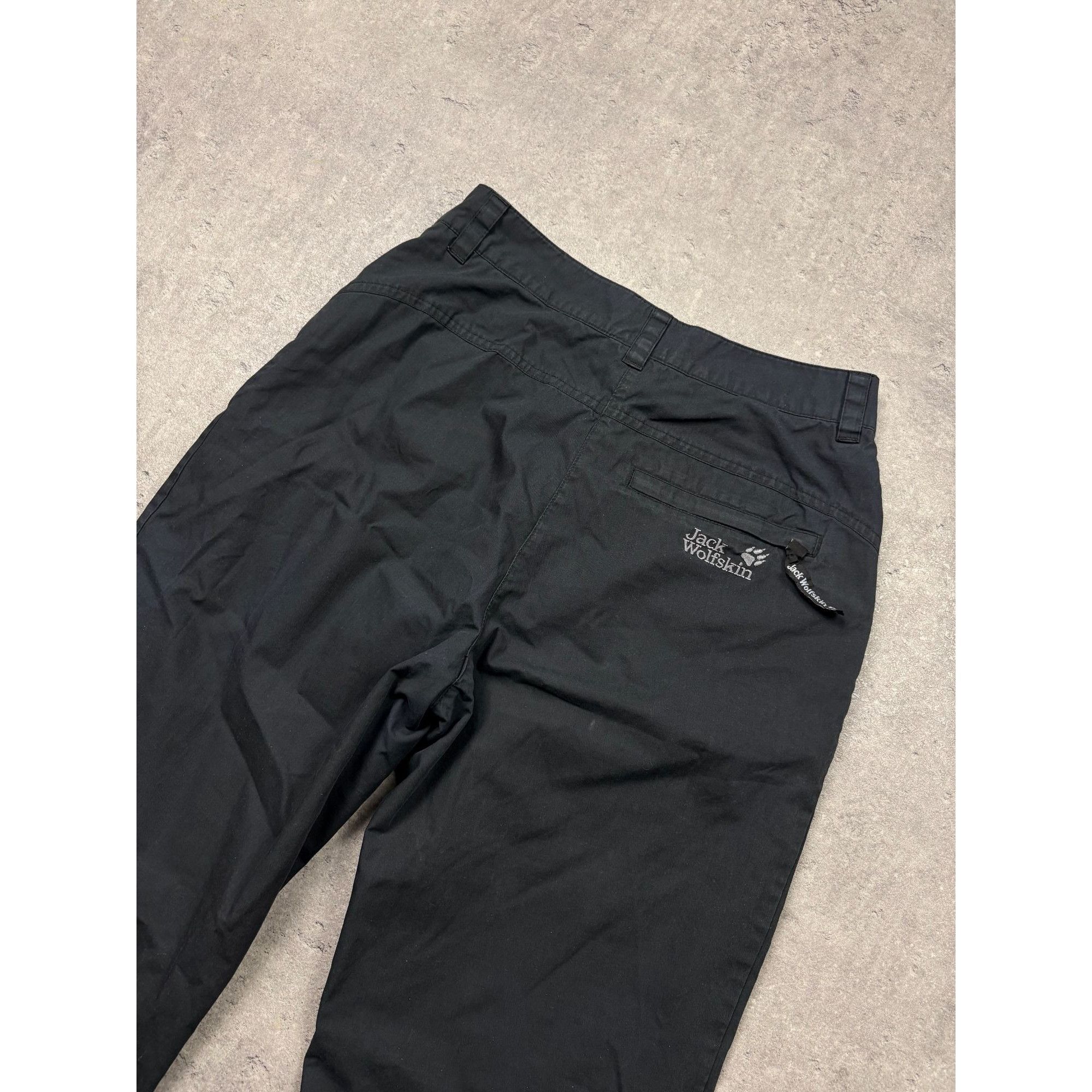 Jack Wolfskin Jack Wolfskin Black Hiking Trousers | Size XS (34) | Great C Size 24" / US 00 / IT 34 - 9 Thumbnail