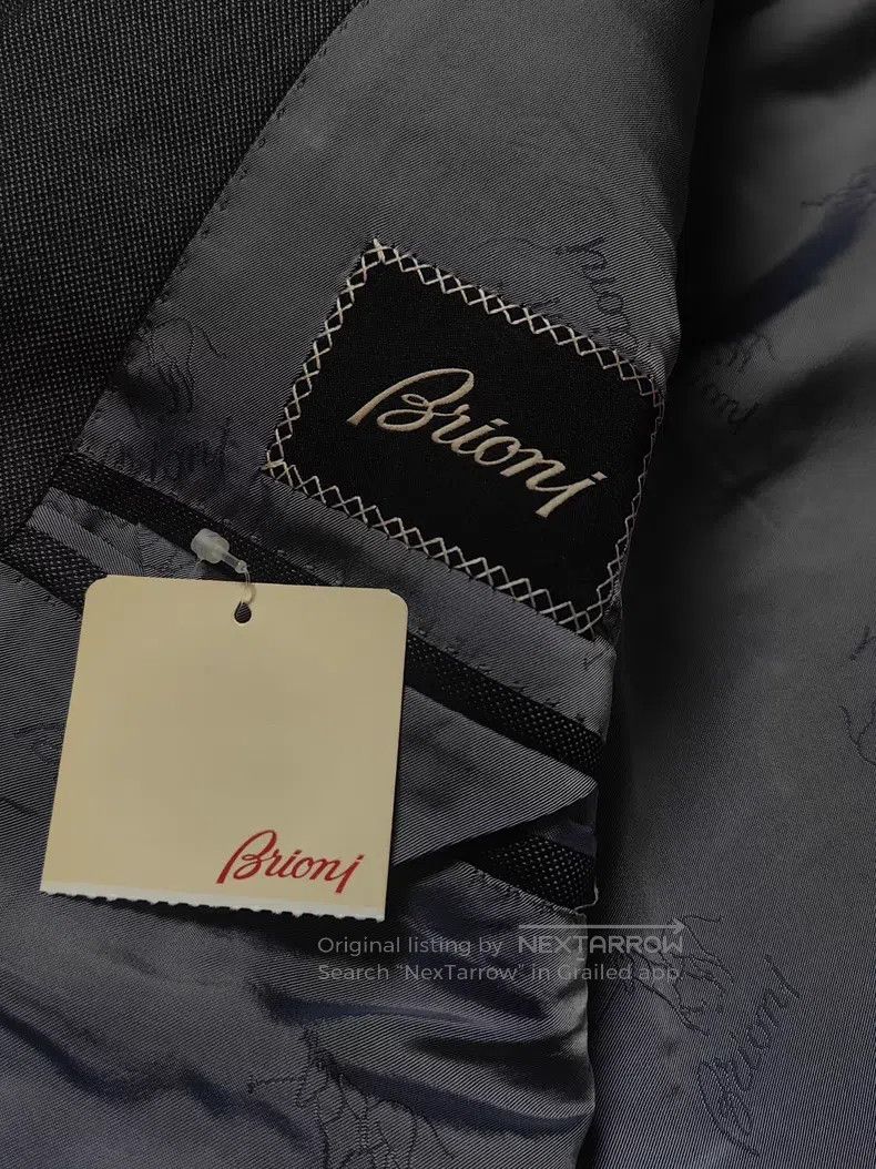 Brioni Brioni Silk tuxedo dress Size US L / EU 52-54 / 3 - 7 Thumbnail