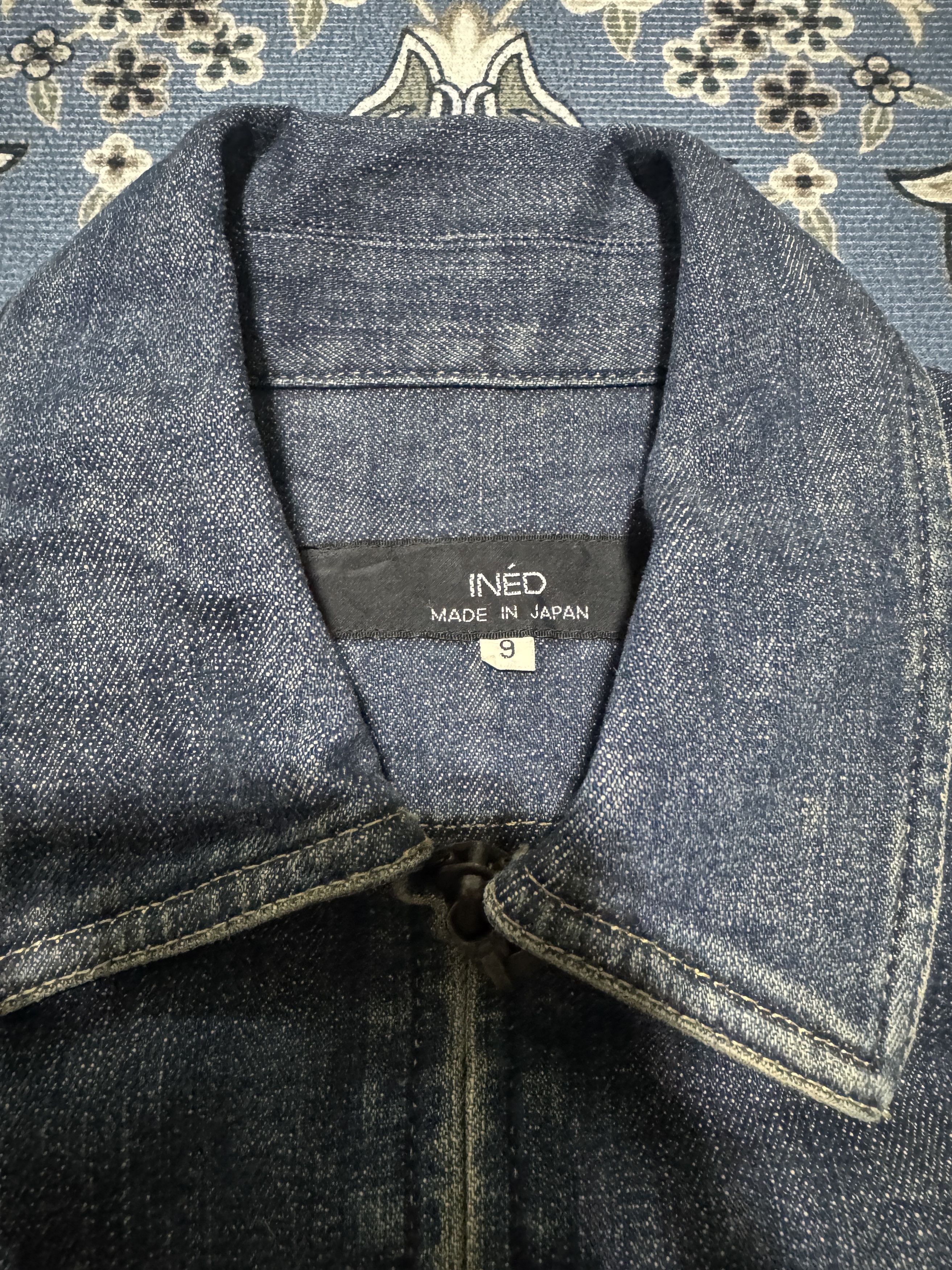 Japanese Brand × Yohji Yamamoto Ined by Yohji Yamamoto Denim Trucker Jacket Size S / US 4 / IT 40 - 5 Thumbnail