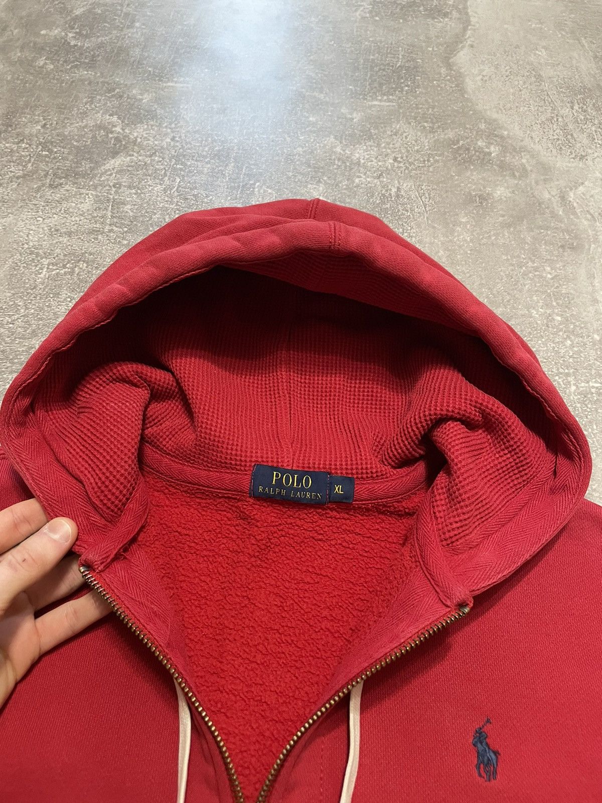 Polo Ralph Lauren Vintage Polo Ralph Lauren Zip-Up Hoodie Size US XL / EU 56 / 4 - 15 Thumbnail