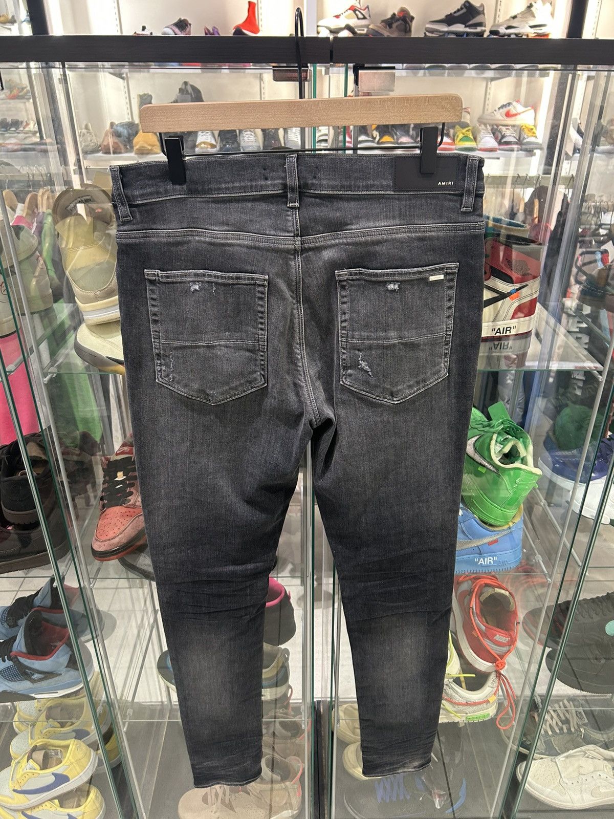 Amiri Amiri black bandana thrasher jeans Size US 34 / EU 50 - 3 Thumbnail