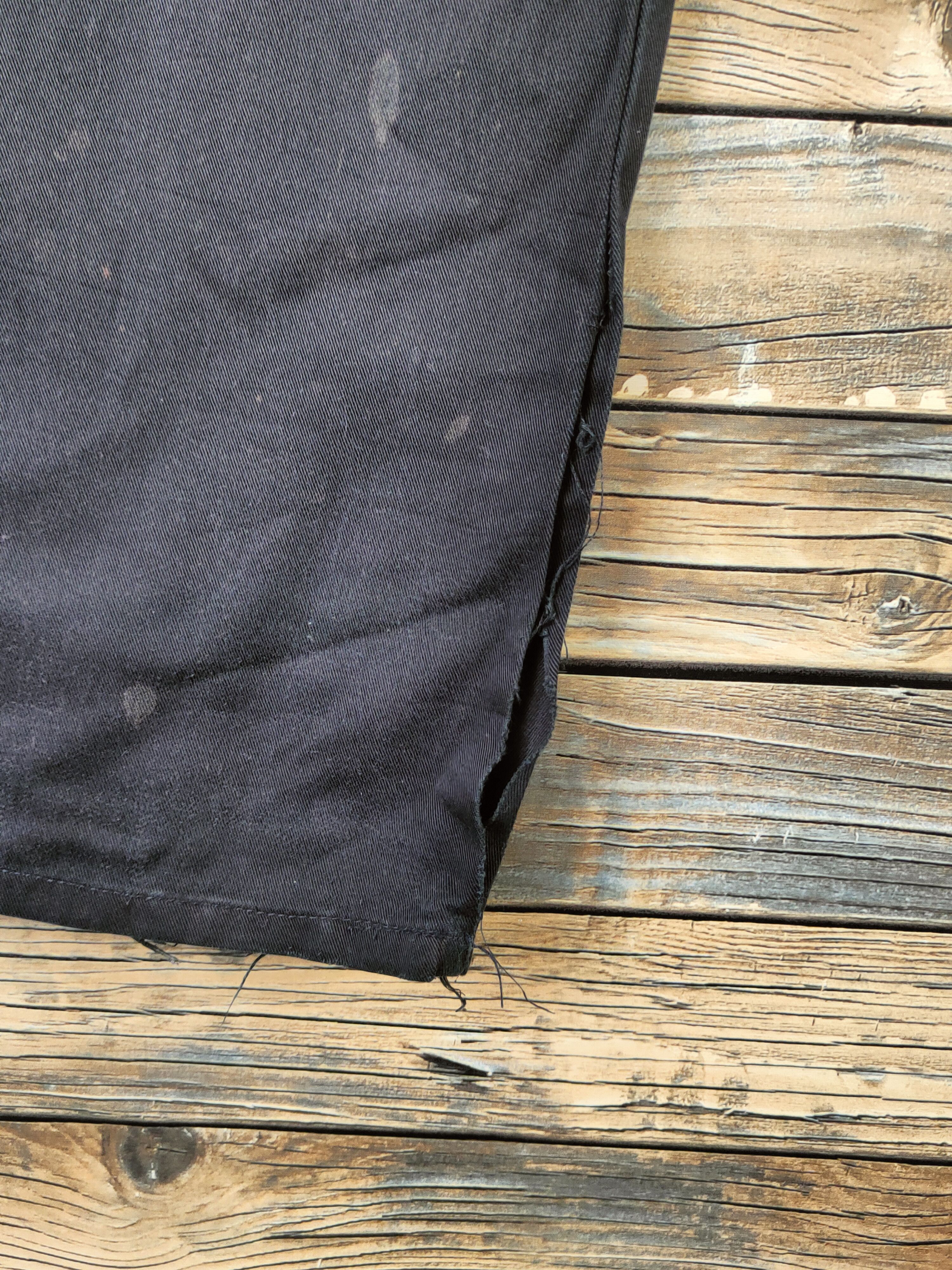 Japanese Brand DL Doublefocus Black Multipocket Cargo Pants #46-372 Size US 32 / EU 48 - 4 Thumbnail