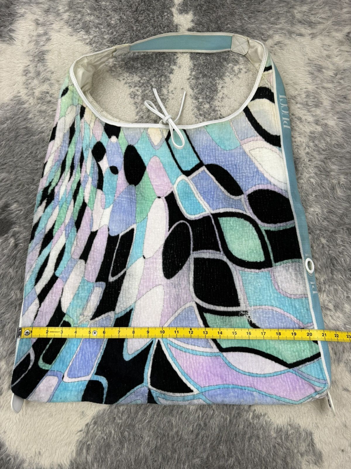Emilio Pucci ‼️ARCHIVED‼️90s EMILIO PUCCI Iconic Extra Large Hobo/Tote Bag Size ONE SIZE - 21 Thumbnail