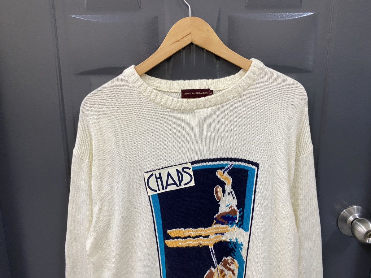 Chaps Ralph Lauren Vtg CHAPS RALPH LAUREN knit Sweater Size US L / EU 52-54 / 3 - 2 Thumbnail