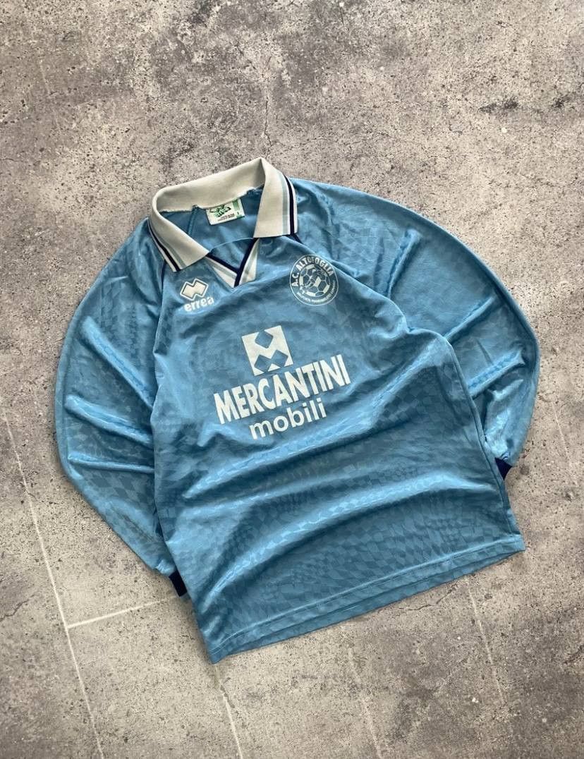 Errea Errea Vintage Jersey Soccer Long Sleeve Blockcore Size US M / EU 48-50 / 2 - 13 Thumbnail