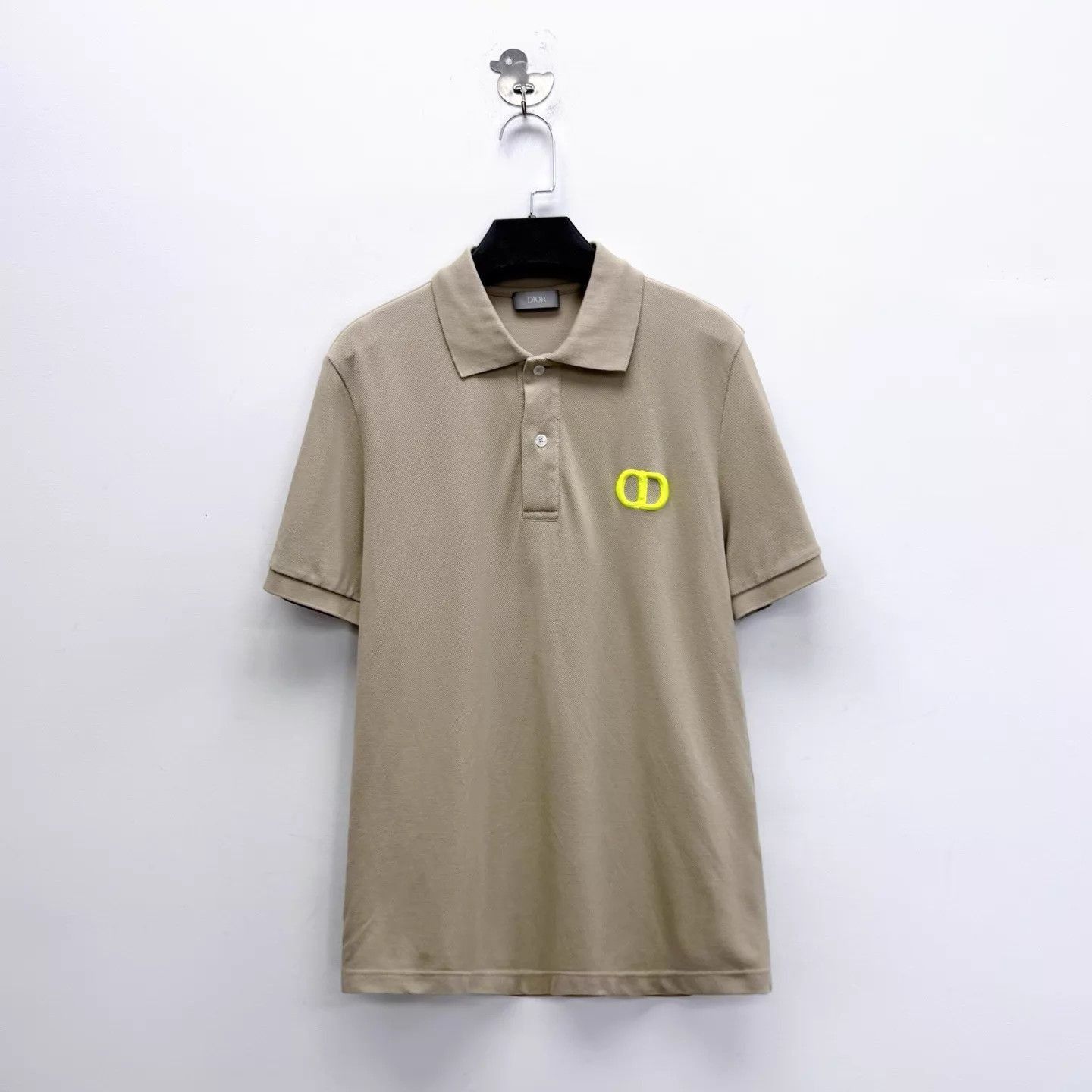 Dior Beige Short Sleeve Polo Shirt Size US S / EU 44-46 / 1 - 1 Thumbnail