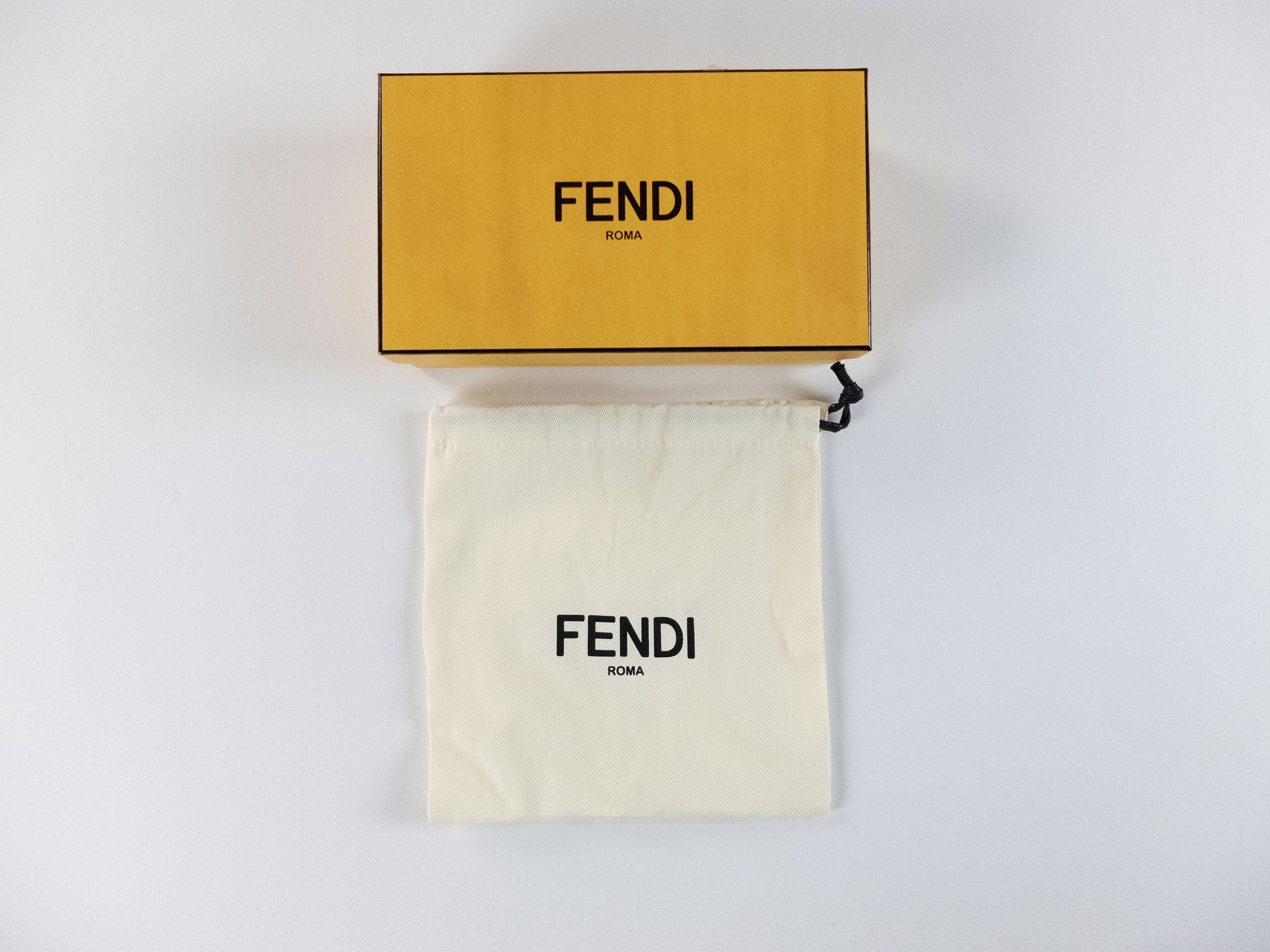 Fendi FENDI brown & red snail figure FF logo leather bag charm Size ONE SIZE - 9 Thumbnail
