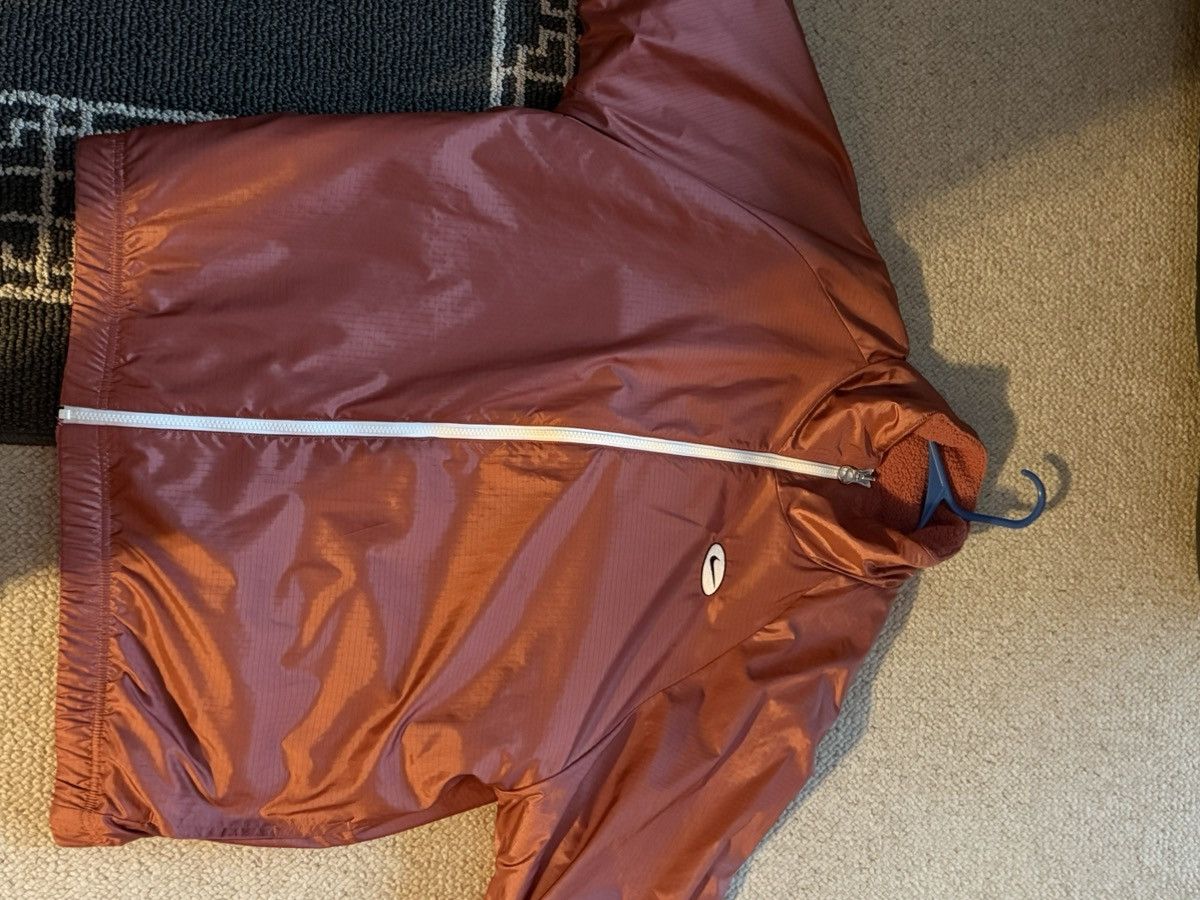 Nike Pink NIKE Sportswear Swoosh Reversible Faux Shearling Jacket Size XL / US 12-14 / IT 48-50 - 5 Thumbnail