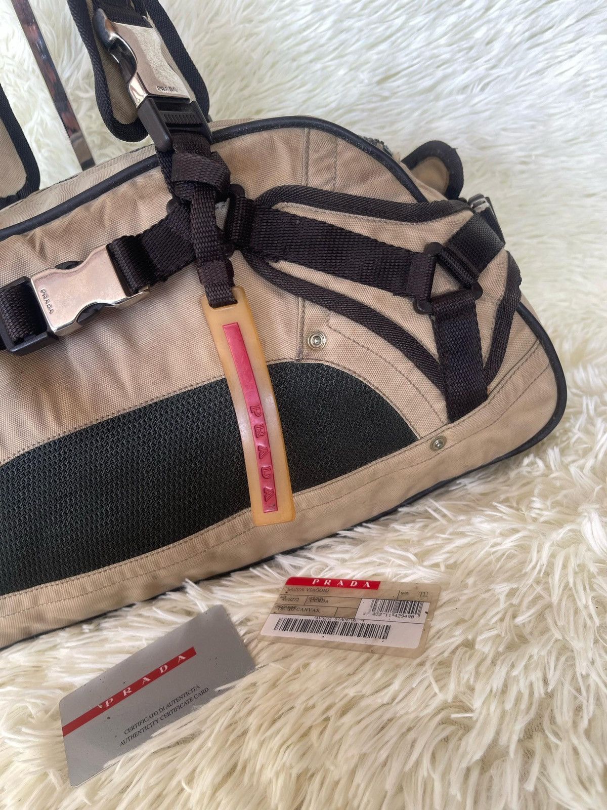 Prada × Vintage 2000s Prada Technical Bag Size ONE SIZE - 7 Thumbnail