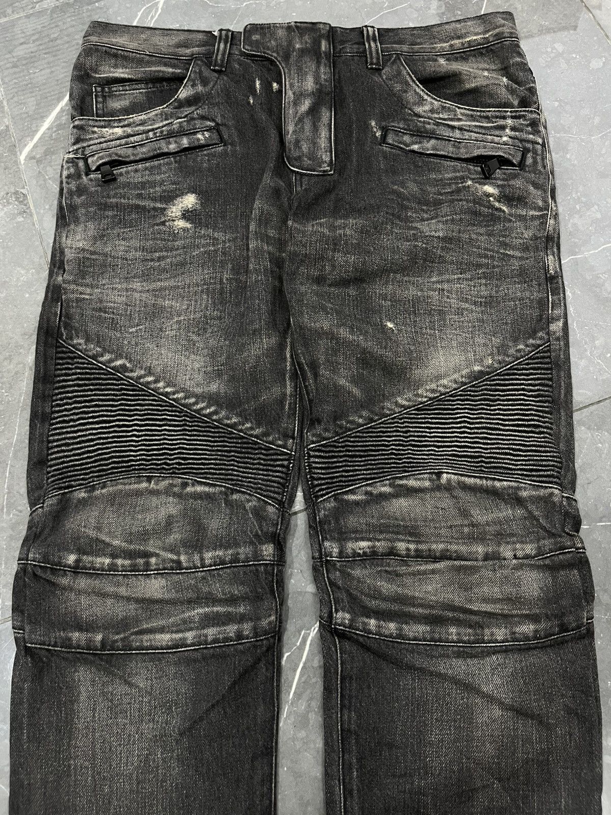 Balmain CHRISTOPHE DECARNIN ERA SELVEDGE JEANS Size US 33 - 10 Thumbnail