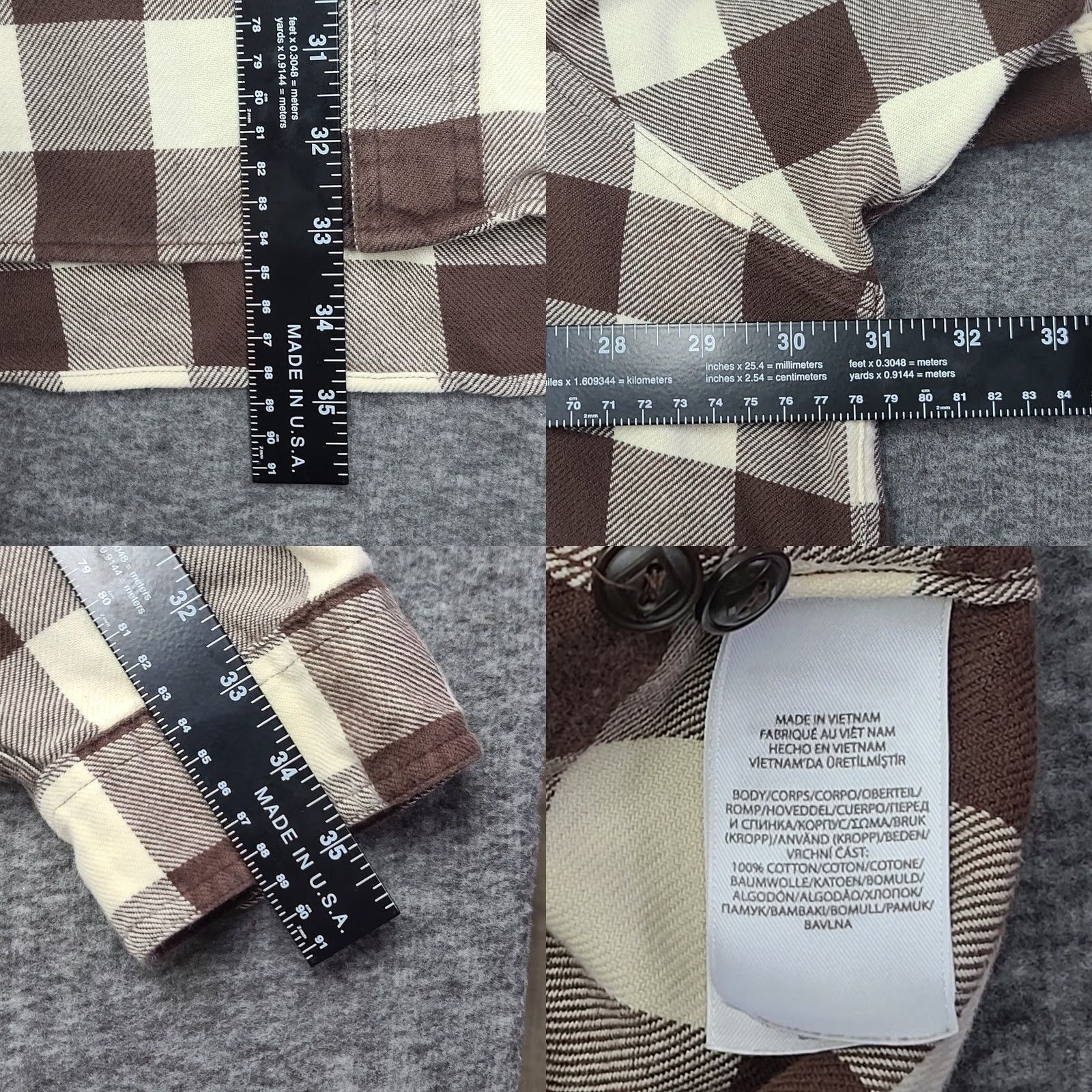 Polo Ralph Lauren Polo Ralph Lauren Work Shirt Mens 3XB Buffalo Plaid Twill Big & Tall Shirt Ladies? Size US XXL / EU 58 / 5 - 8 Thumbnail