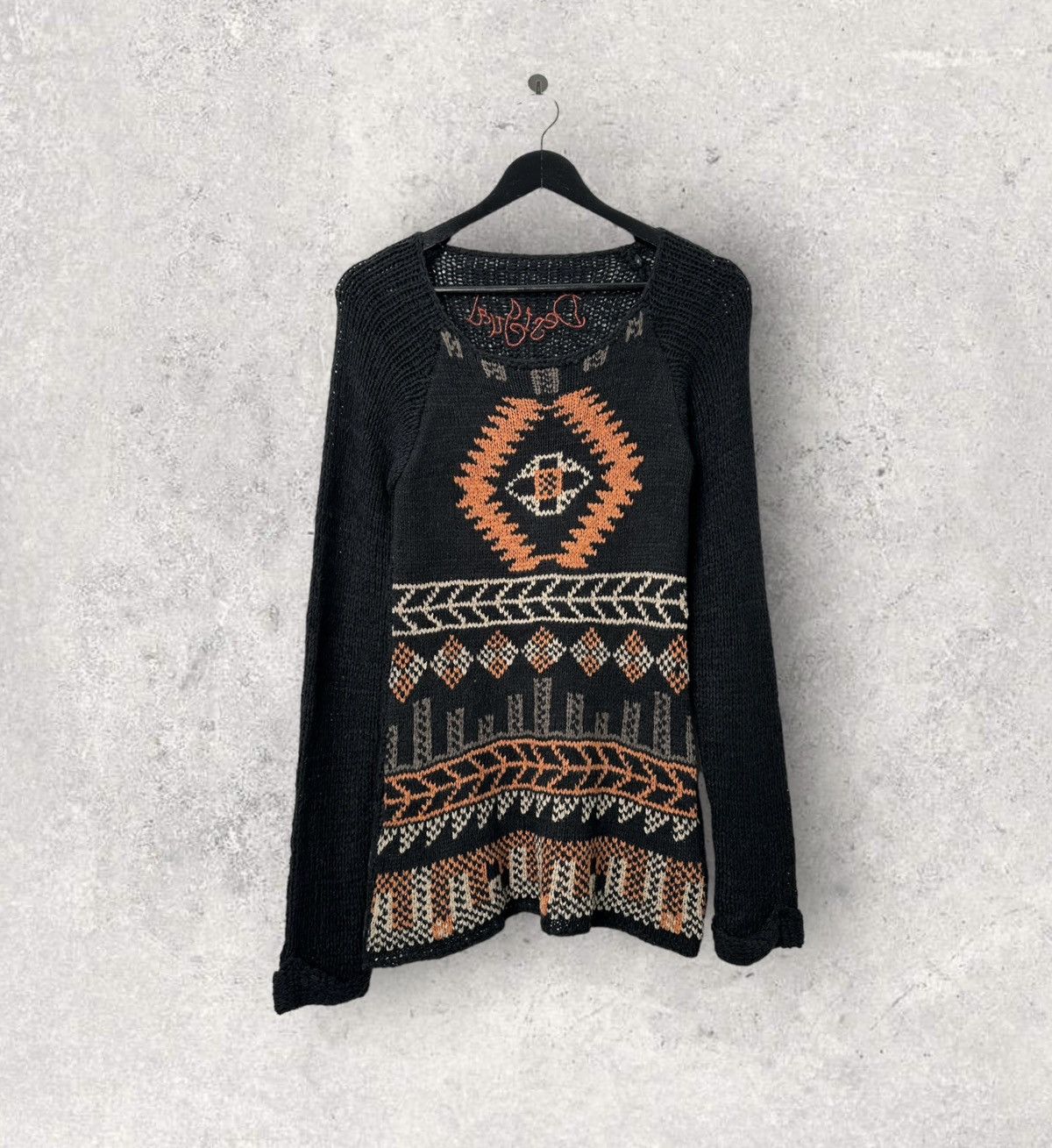 Desigual DESIGUAL Knit Tunica Womens Sweater Size S / US 4 / IT 40 - 1 Thumbnail