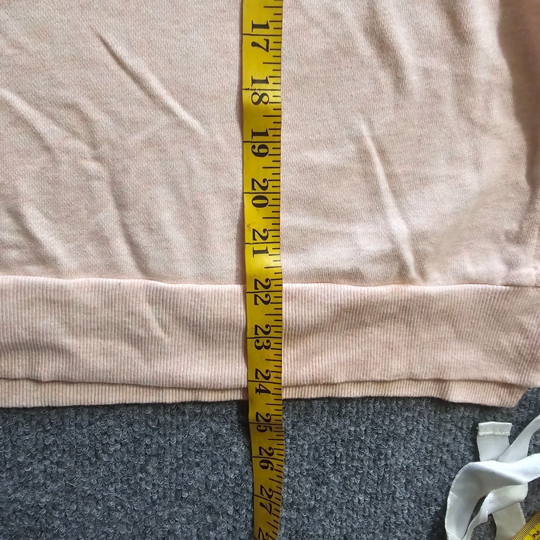 Vintage Aerie Sweatshirt Women XXL Pink Long Sleeve Lace Up Crew Neck Casual Comfort Pullover Jersey Knit Casual Women's Style Oversized Fall Winter Spring Size XXL / US 16-18 / IT 52-54 - 7 Thumbnail