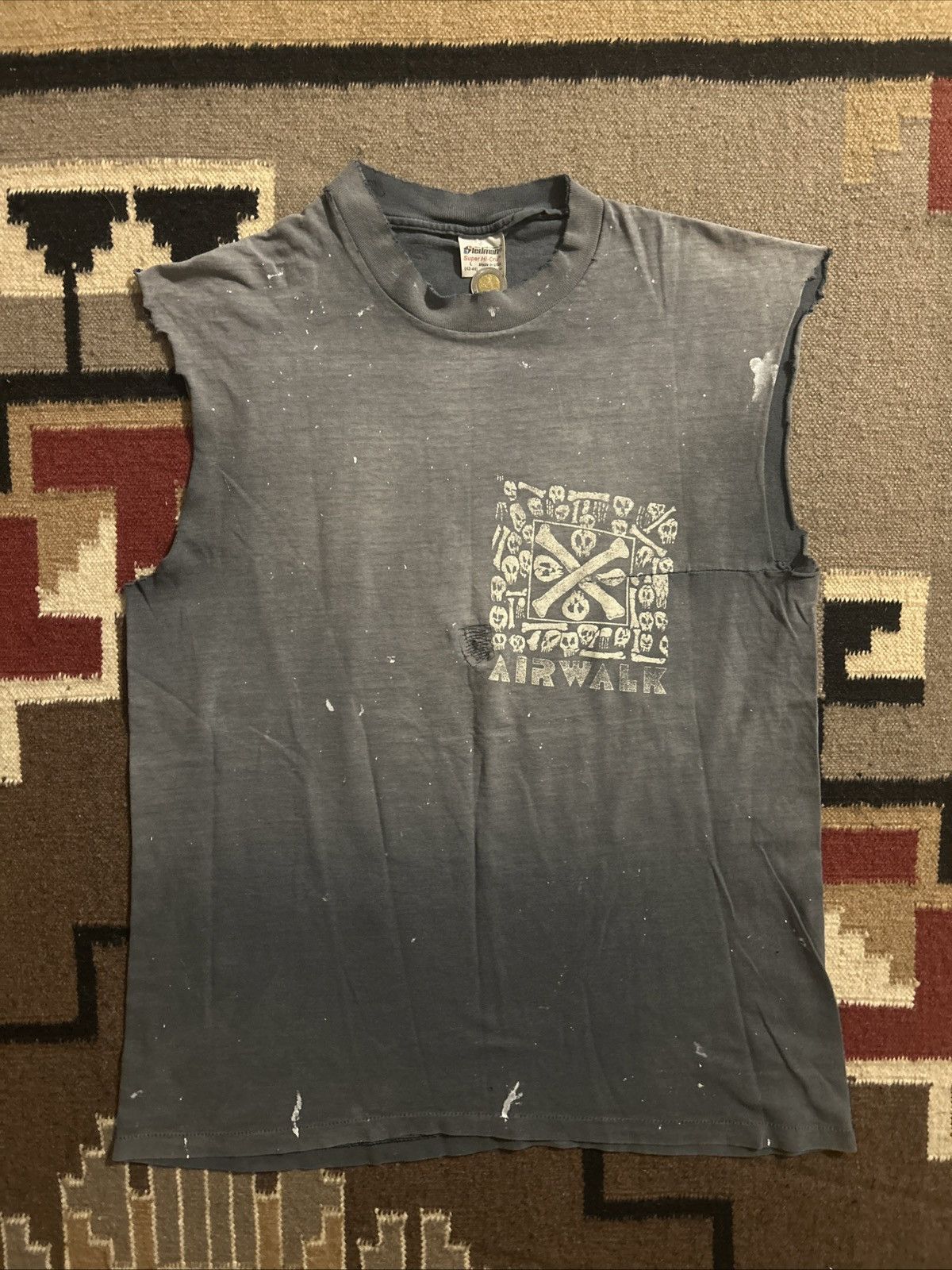 Airwalk × Hook-Ups × Vintage Vintage Airwalk Skate Shirt Tank top 80s Hookups Size US L / EU 52-54 / 3 - 1 Thumbnail