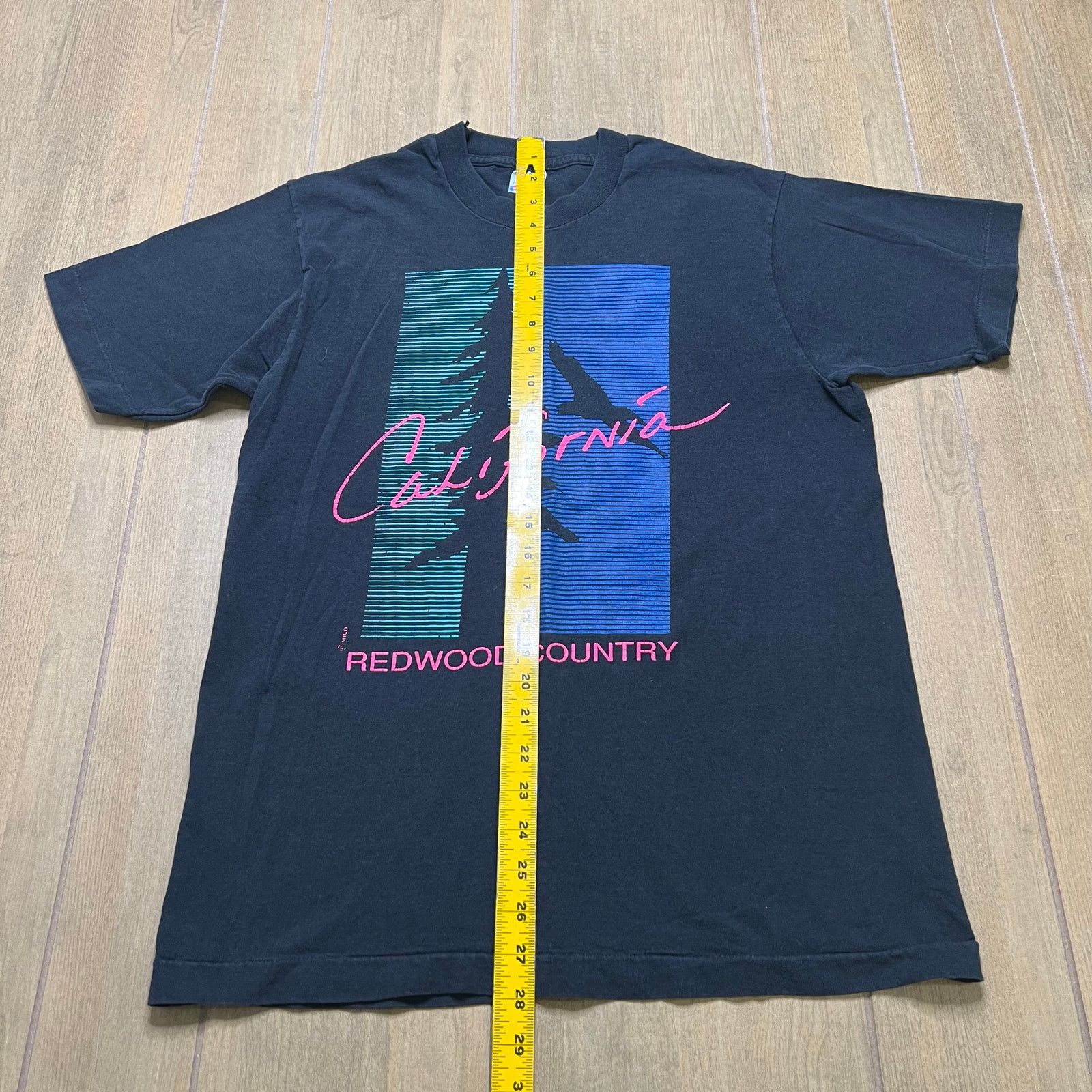 Fruit Of The Loom Vintage California Redwood Country T Shirt 90s USA M Size US M / EU 48-50 / 2 - 6 Thumbnail