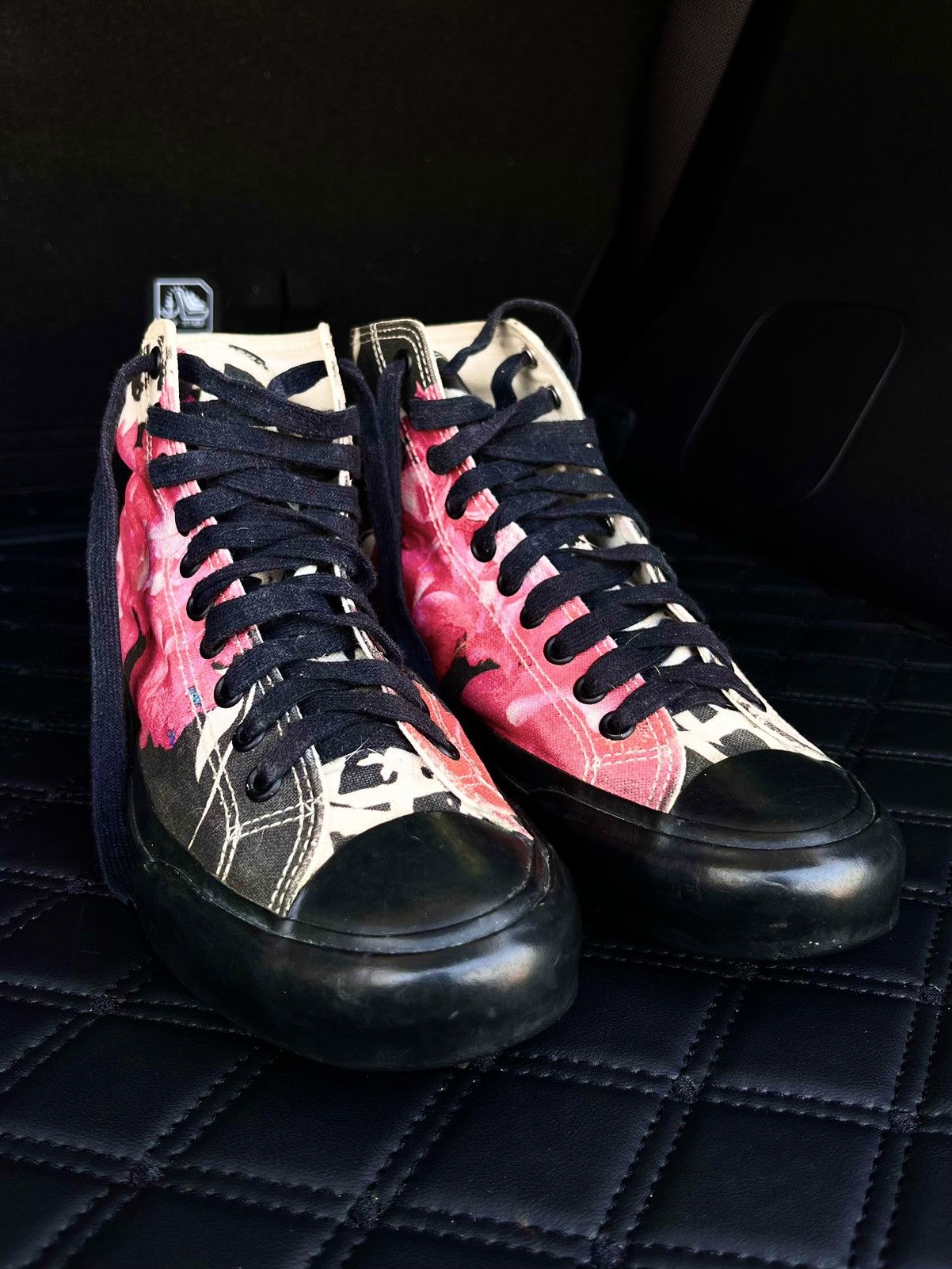 Yohji Yamamoto Yohji Yamamoto Y's Pink Rose Sneakers Size US 5.5 / IT 35.5 - 2 Thumbnail
