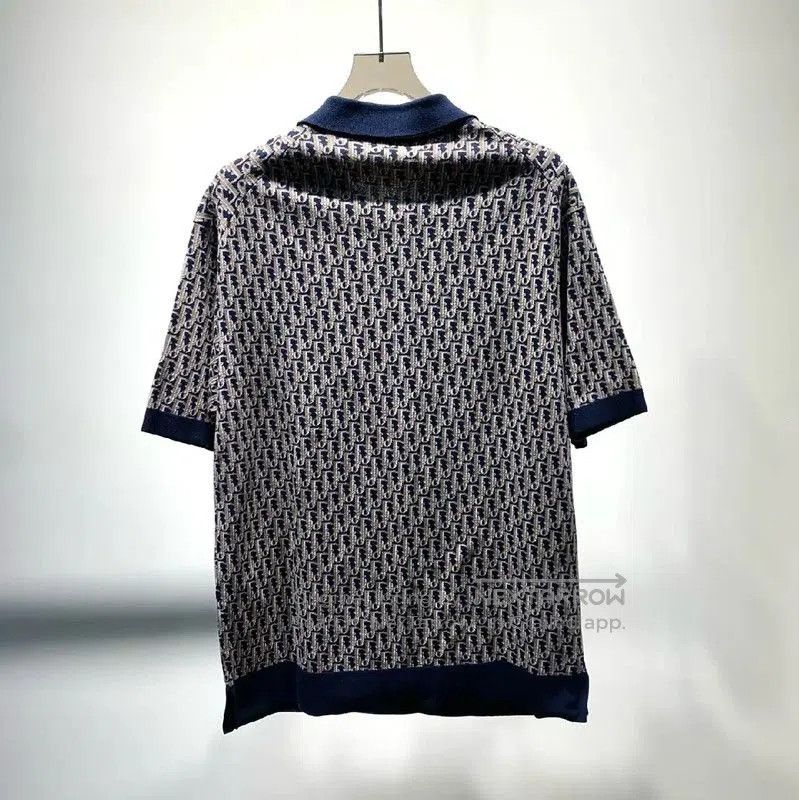 Dior Dior Deep Brown Cotton Men's Polo Shirt . Size US M / EU 48-50 / 2 - 5 Thumbnail