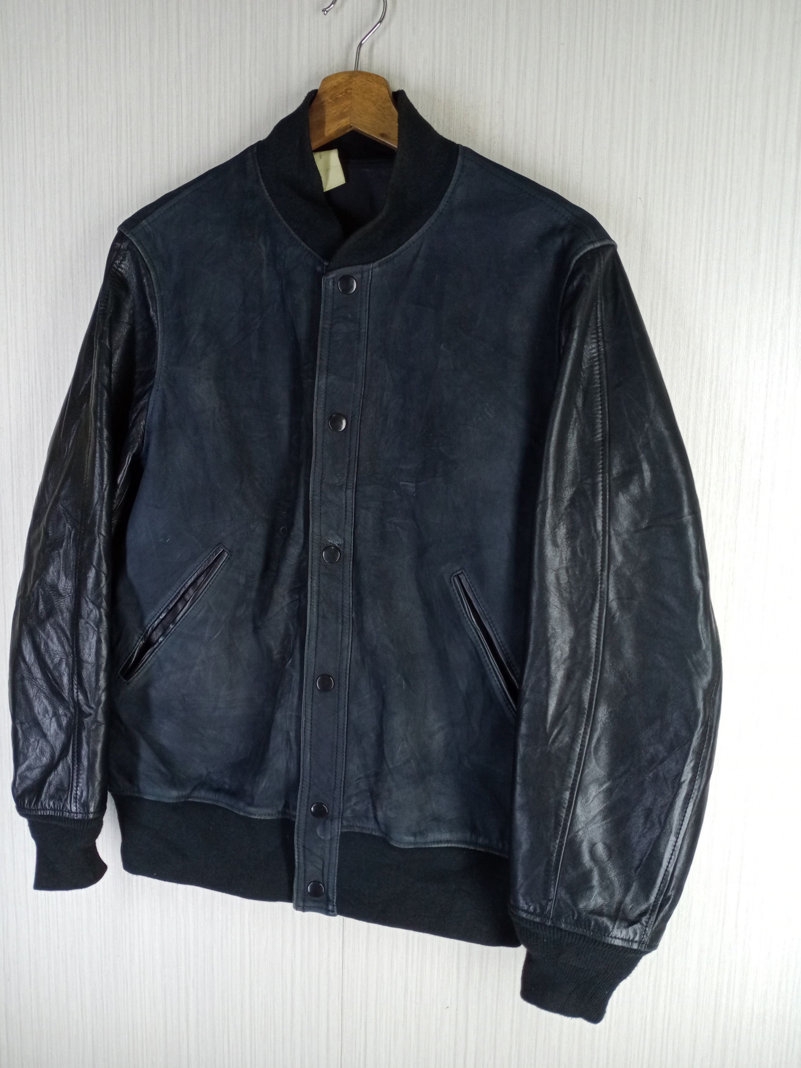 N.Hoolywood Rare N.Hollywood Horse Leather Varsity Jacket Size US M / EU 48-50 / 2 - 2 Thumbnail
