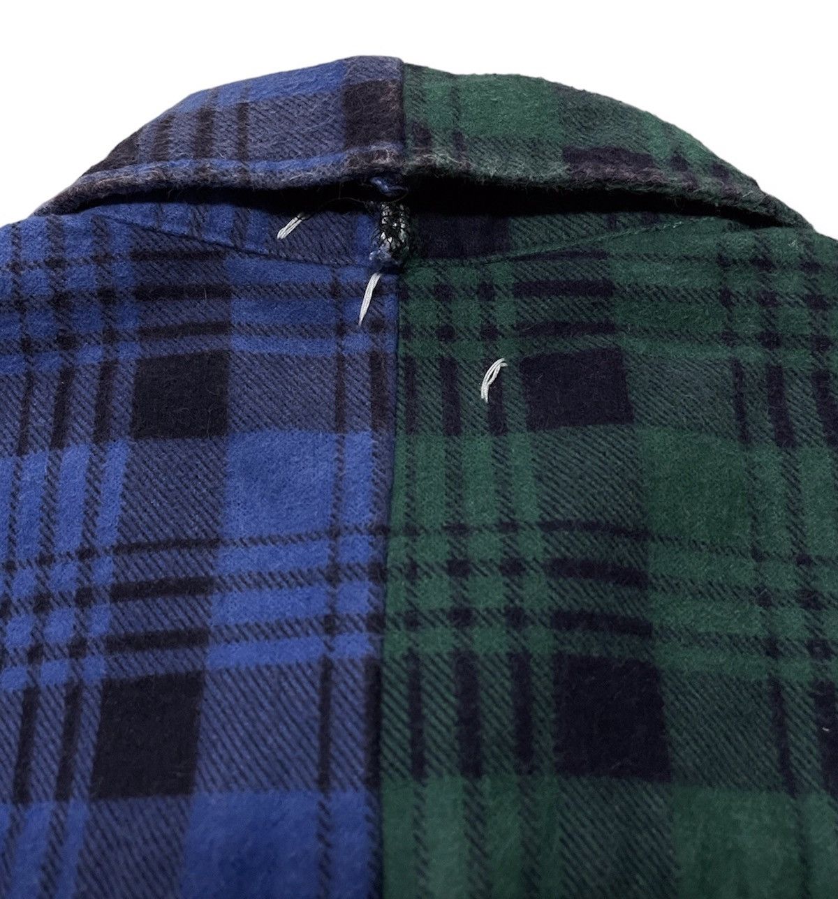 REBUILD by NEEDLES Size XL Multi-Color Plaid Cotton Oversized Long Sleeve Shirt main image 1