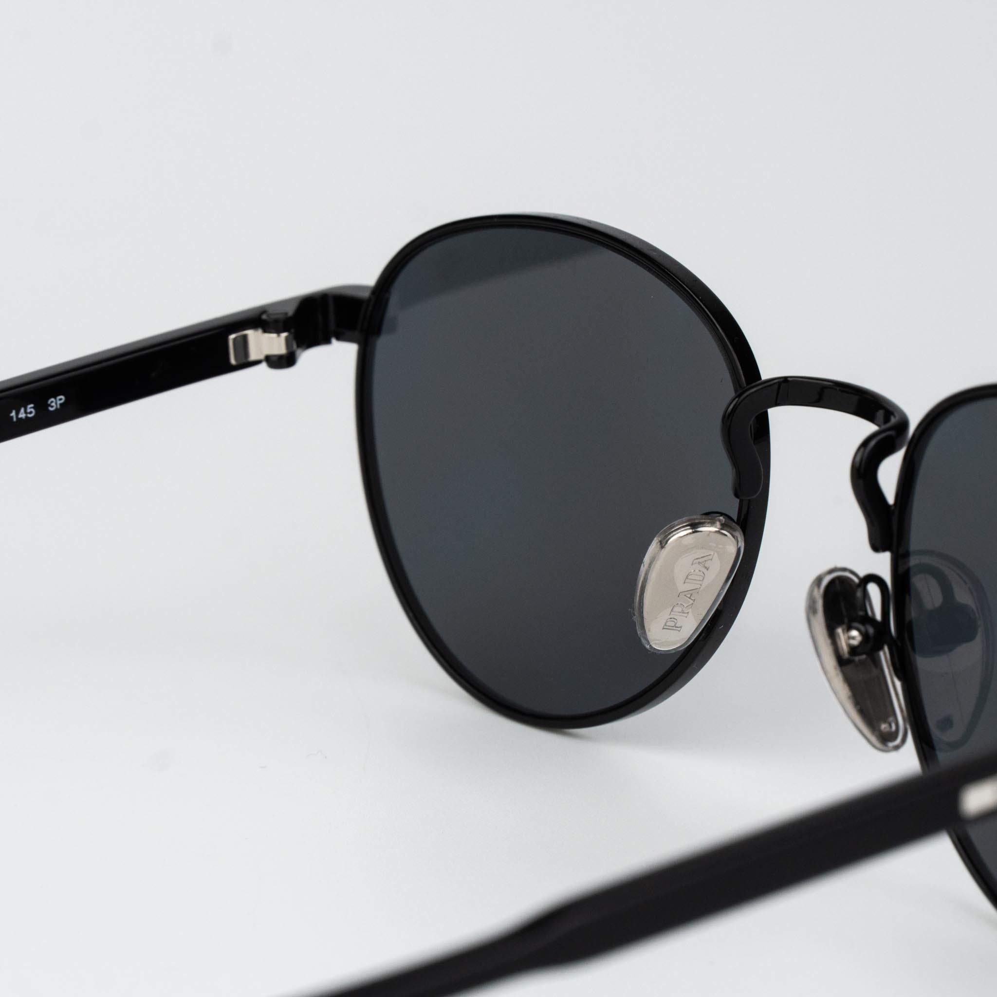 Prada Prada Men Sunglasses Round PRB51S 1AB5Z1 NEW AUTHENTIC Size ONE SIZE - 7 Thumbnail