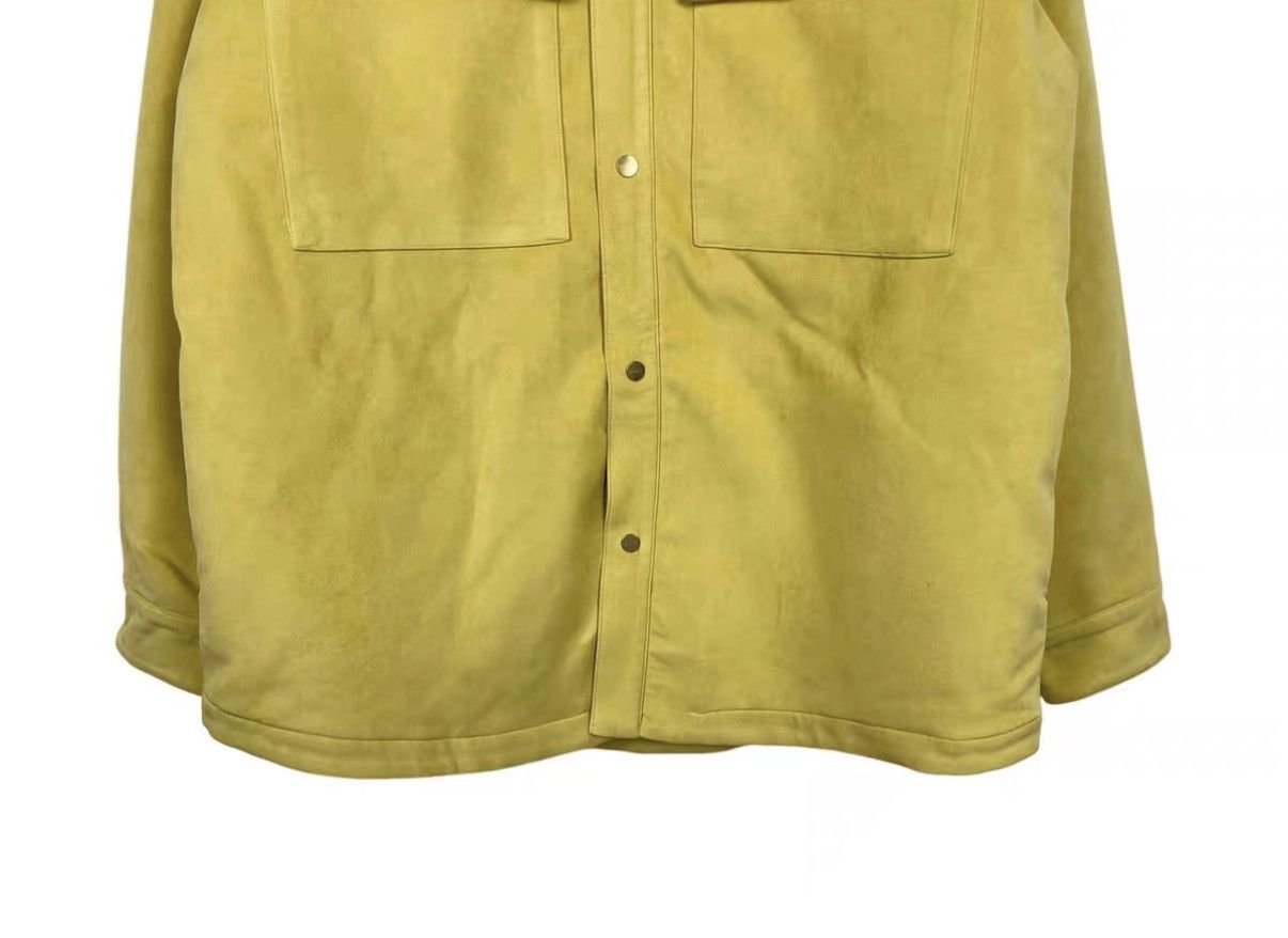 Fear of God Fear Of God 6th Lemon Yellow Suede Jacket J31 Size US L / EU 52-54 / 3 - 6 Thumbnail