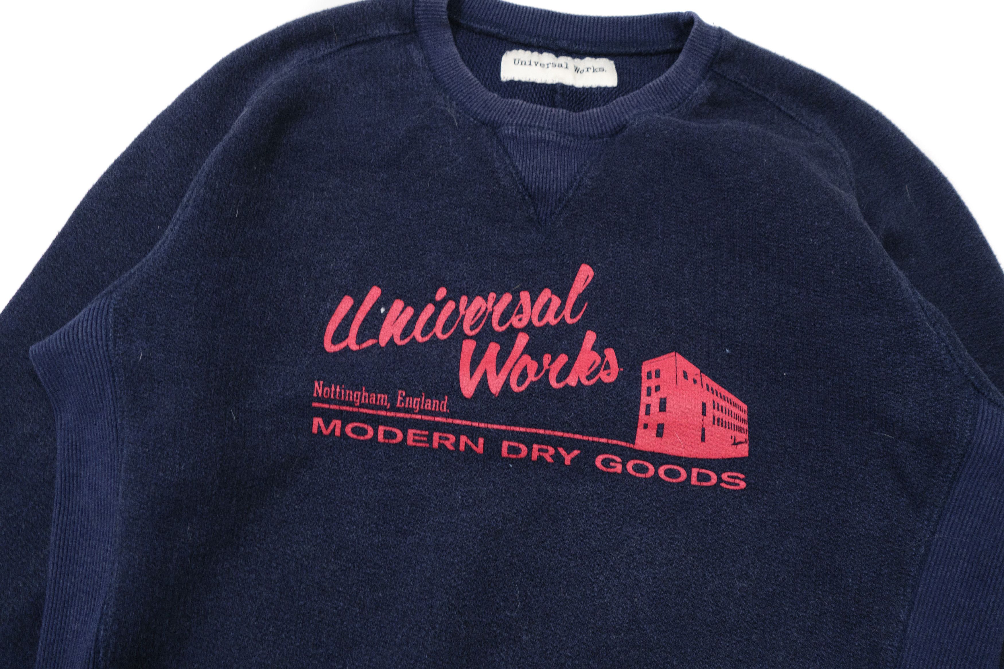Universal Works Nottingham Modern Dry Goods Graphic Sweatshirt Size US S / EU 44-46 / 1 - 3 Thumbnail
