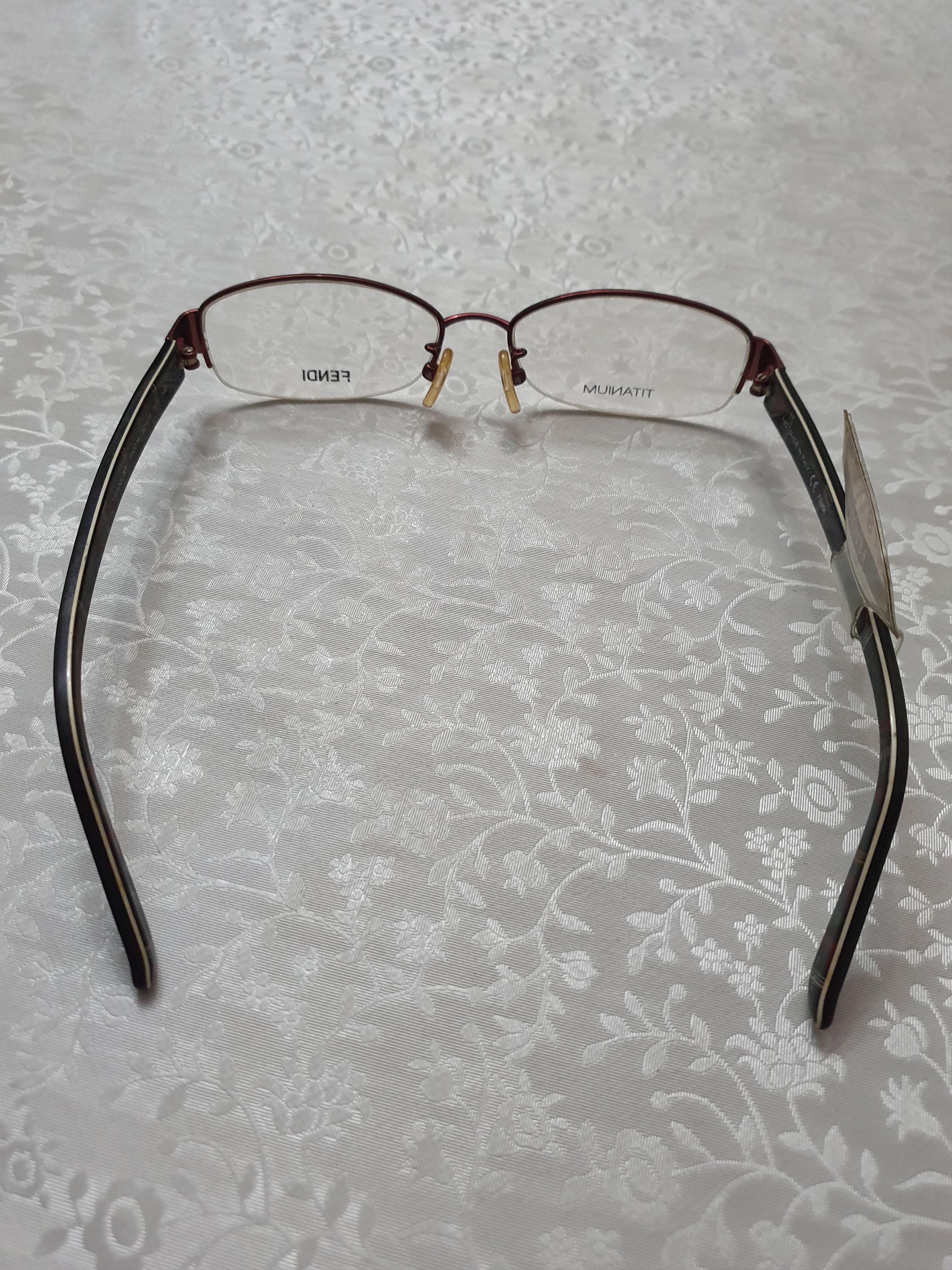 Fendi 90's Fendi Vintage Y2k Retro-Punk Zucca Frame/Glasses Size ONE SIZE - 5 Thumbnail