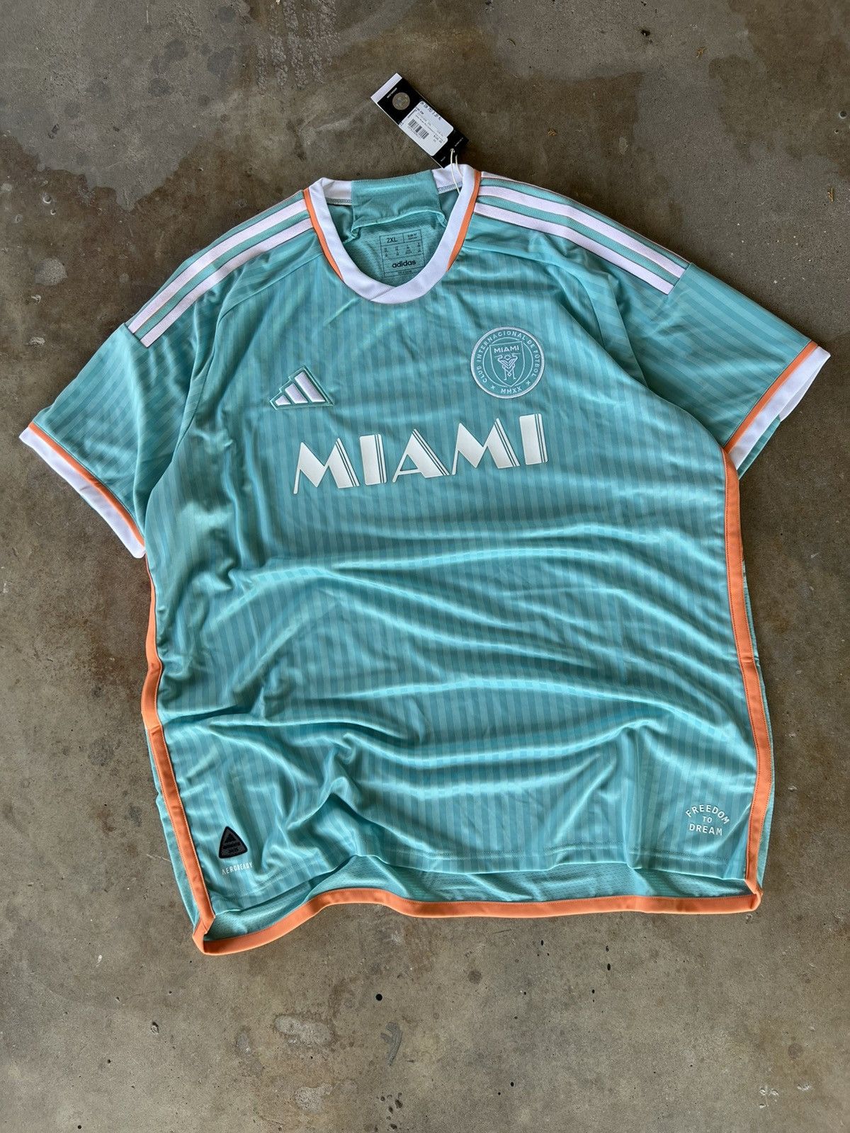Vintage Adidas Inter Miami Blokecore Soccer Futbol Jersey Kit Size US XXL / EU 58 / 5 - 1 Preview