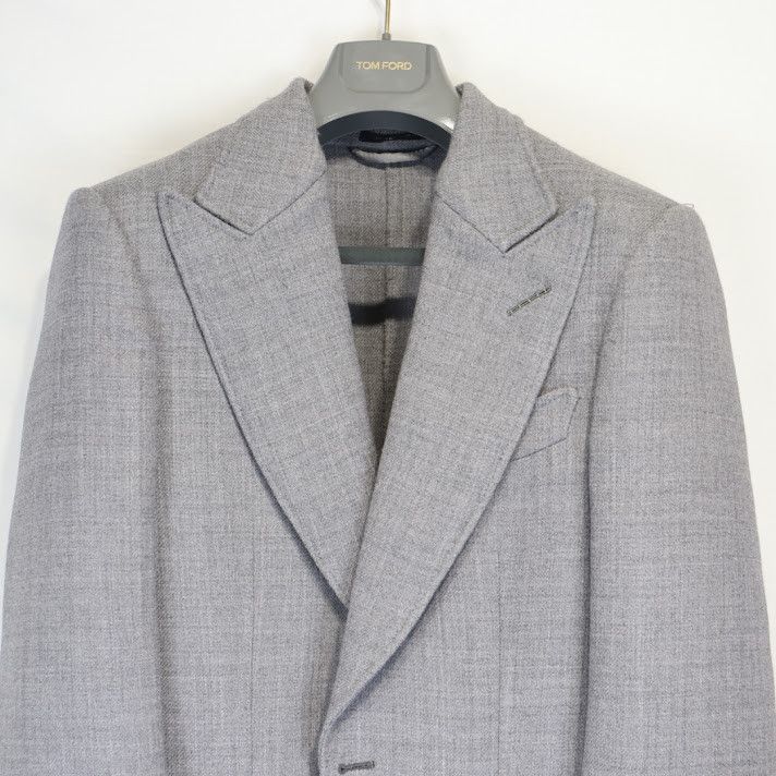 Tom Ford o1rshd1 Jacket Blazer in Grey Size US M / EU 48-50 / 2 - 2 Thumbnail