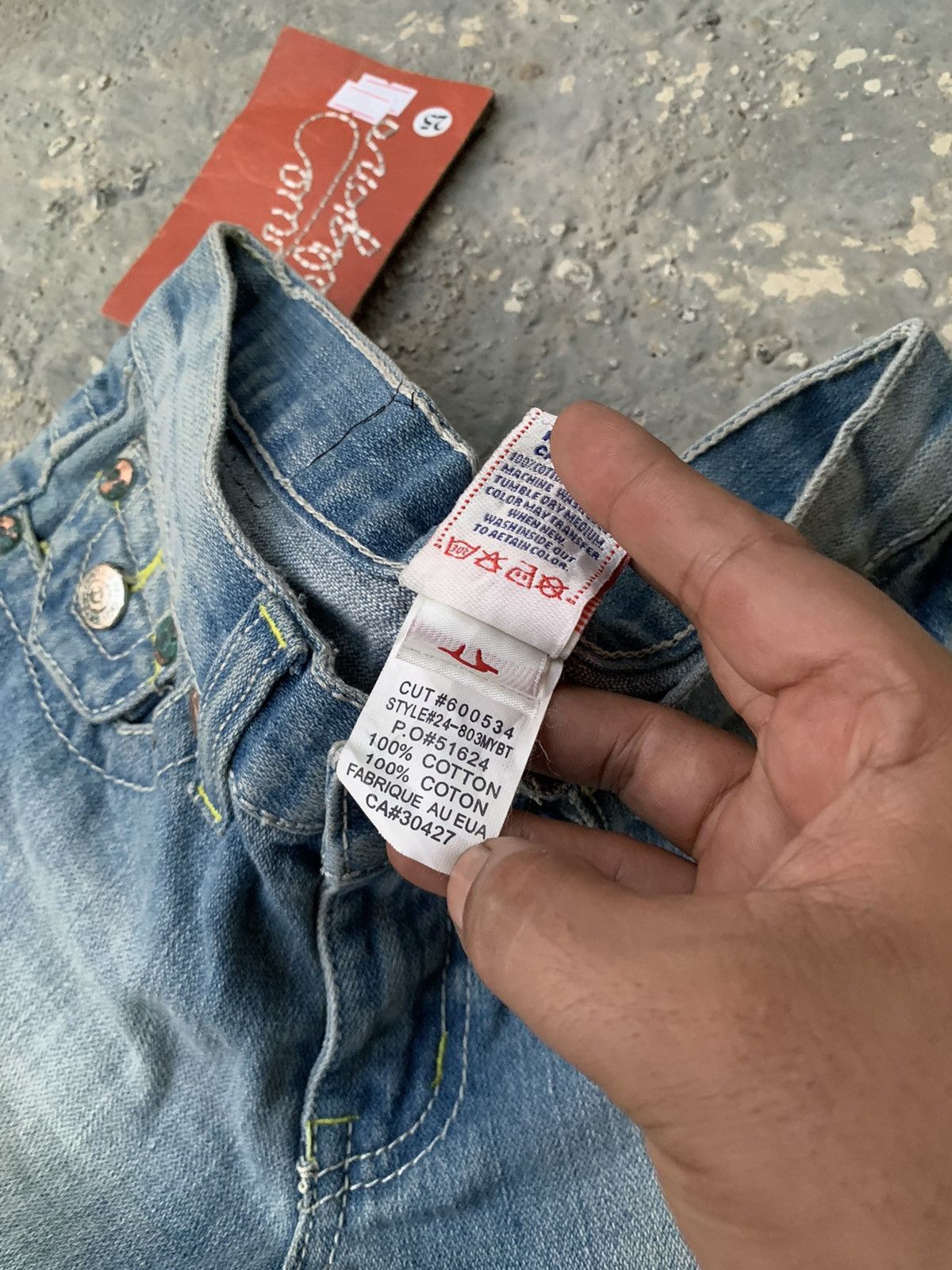 True Religion NWT True Religion joey cut off denim short hot pants Size 25" / US 0 / IT 36 - 11 Thumbnail