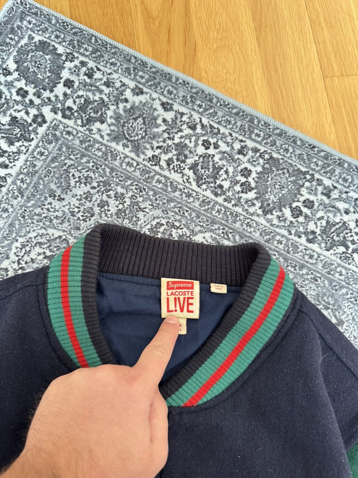 Lacoste × Supreme Lacoste Supreme bomber jacket Size US L / EU 52-54 / 3 - 9 Thumbnail
