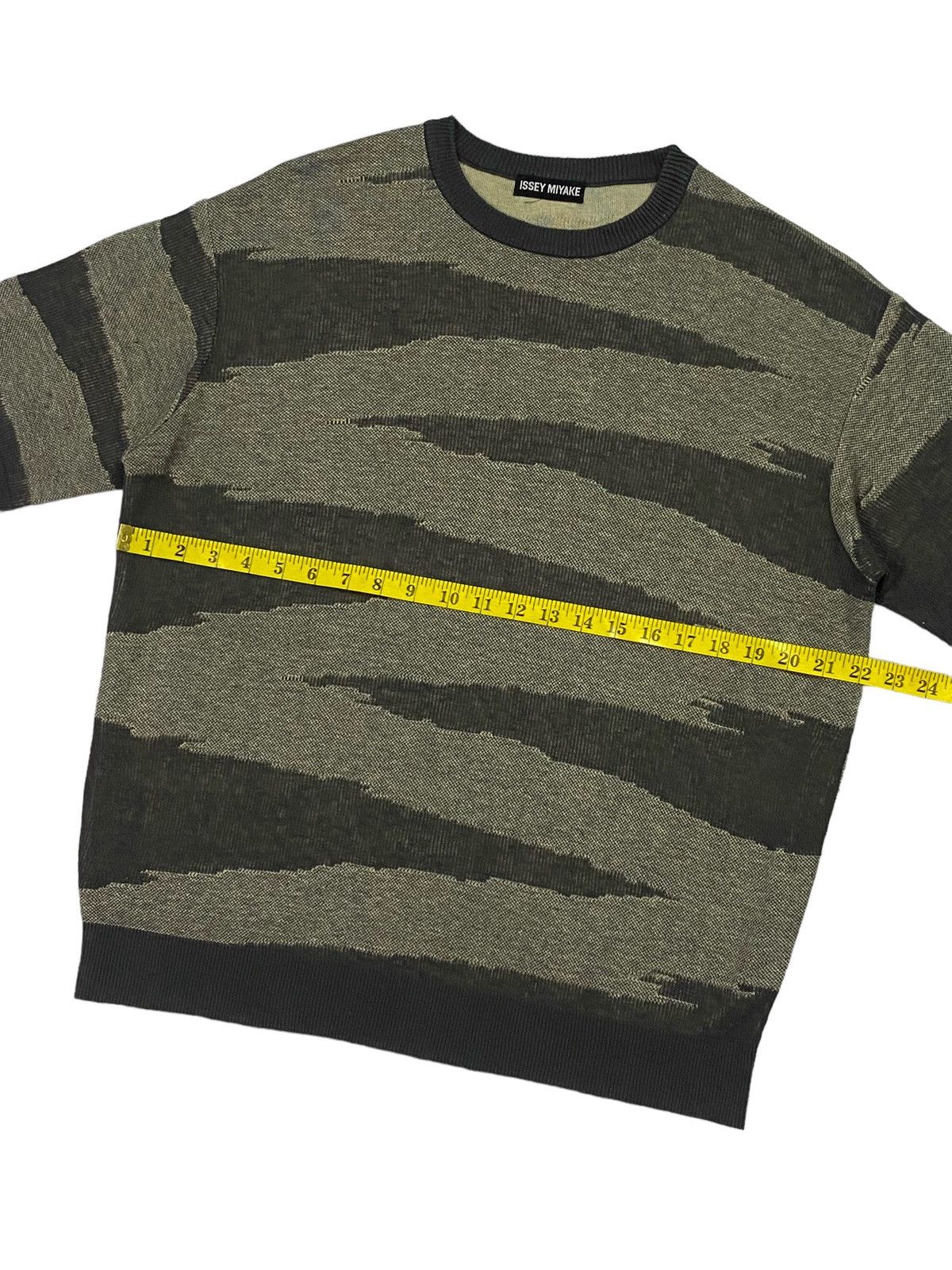 Issey Miyake Vintage Issey Miyake Short Sleeve Knit Jumper Size US M / EU 48-50 / 2 - 4 Thumbnail
