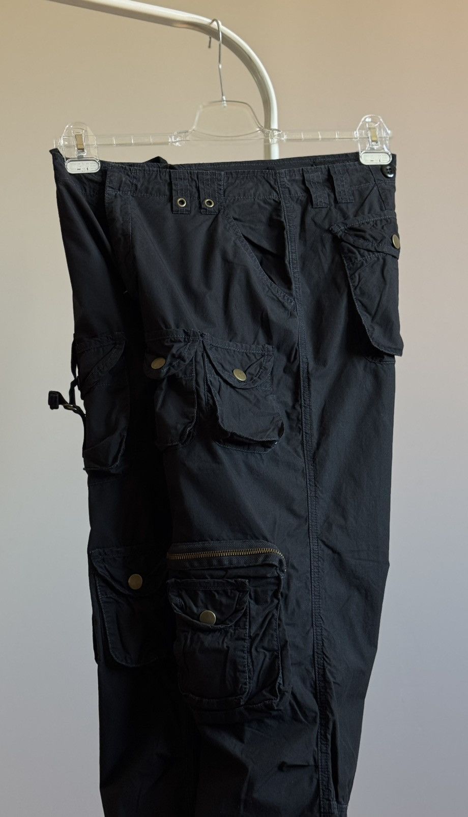 Vintage No Name Jeans Multi Pocket Cargo Pants Size US 31 - 10 Thumbnail