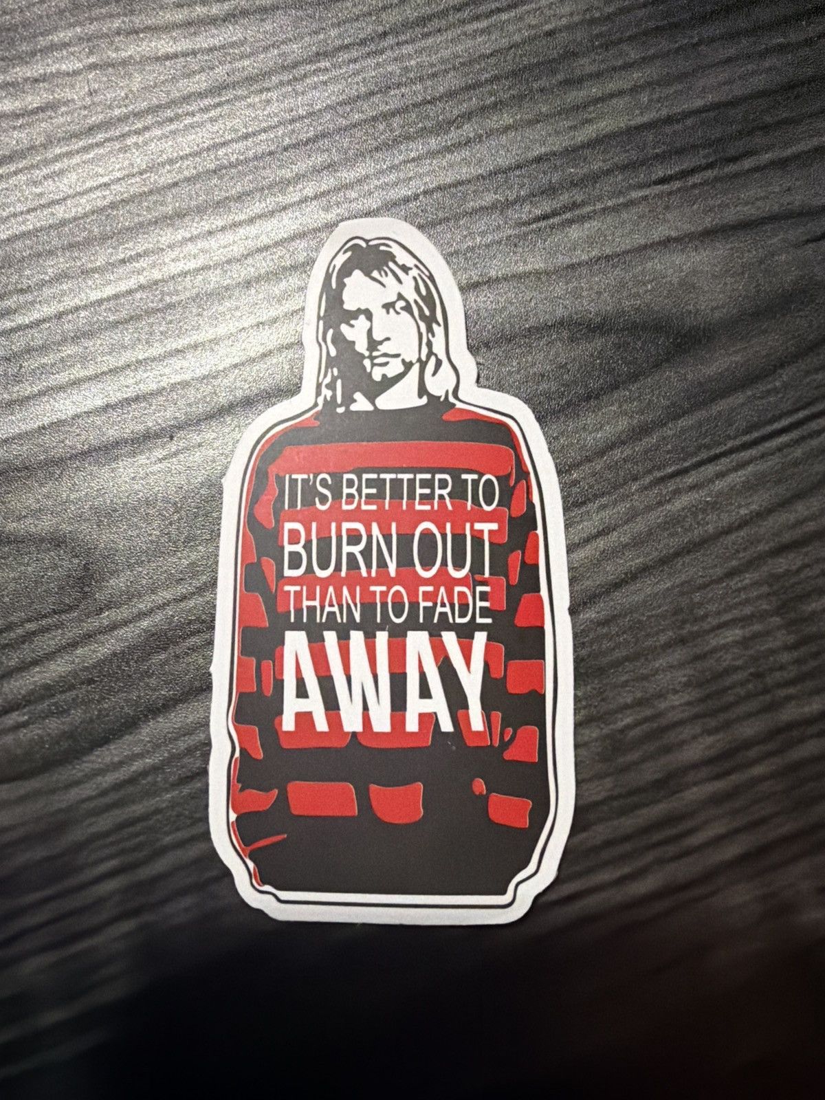 Nirvana Kurt Cobain Montage Of Heck Sticker Size ONE SIZE - 1 Thumbnail