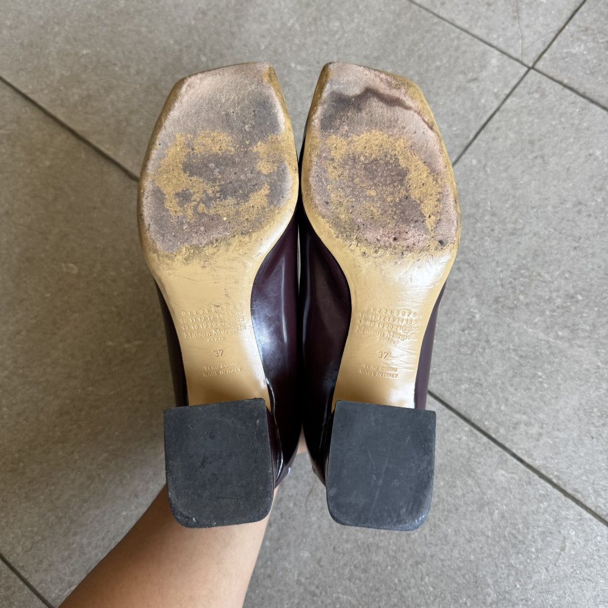 Maison Margiela Maison Margiela Four Stich Pump Heels Size US 7 / IT 37 - 6 Thumbnail